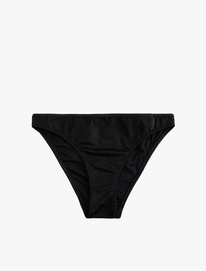  Astarlı Parlak Yüksek Bel Bikini Altı