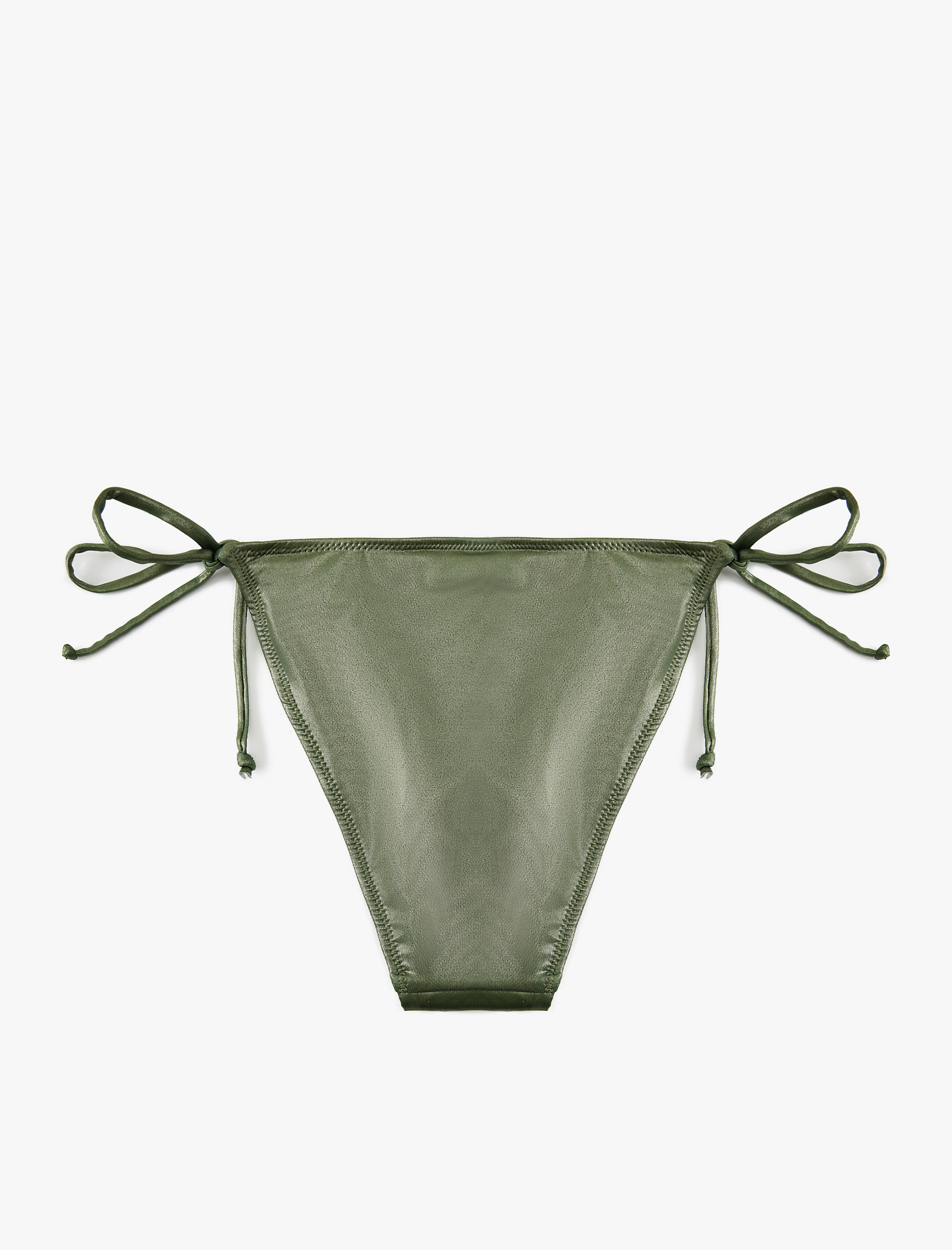   İpli Parlak Bikini Altı