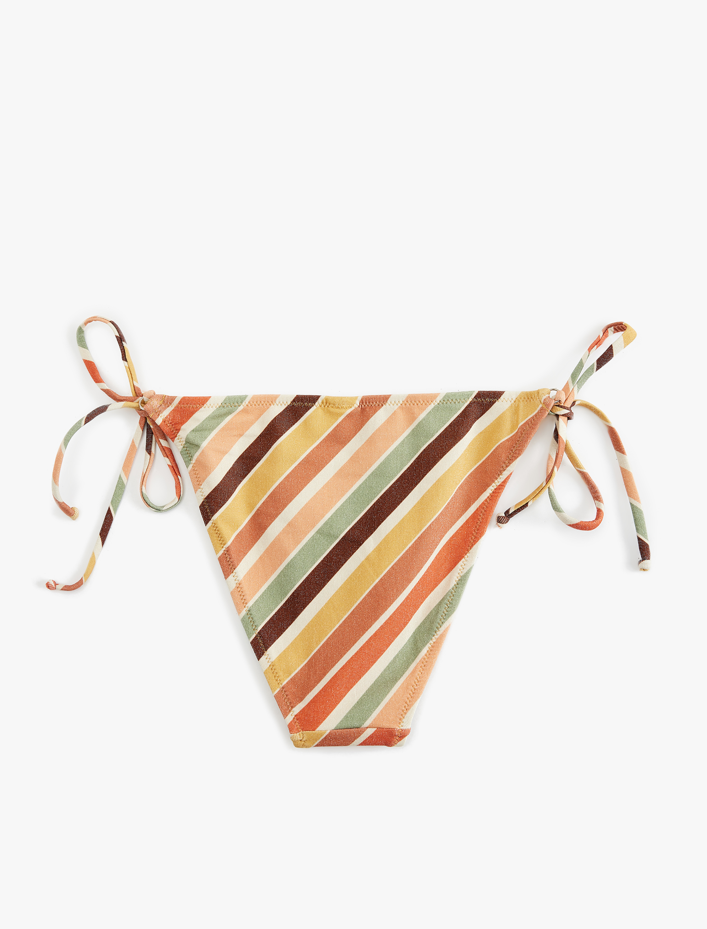   İpli Desenli Bikini Altı