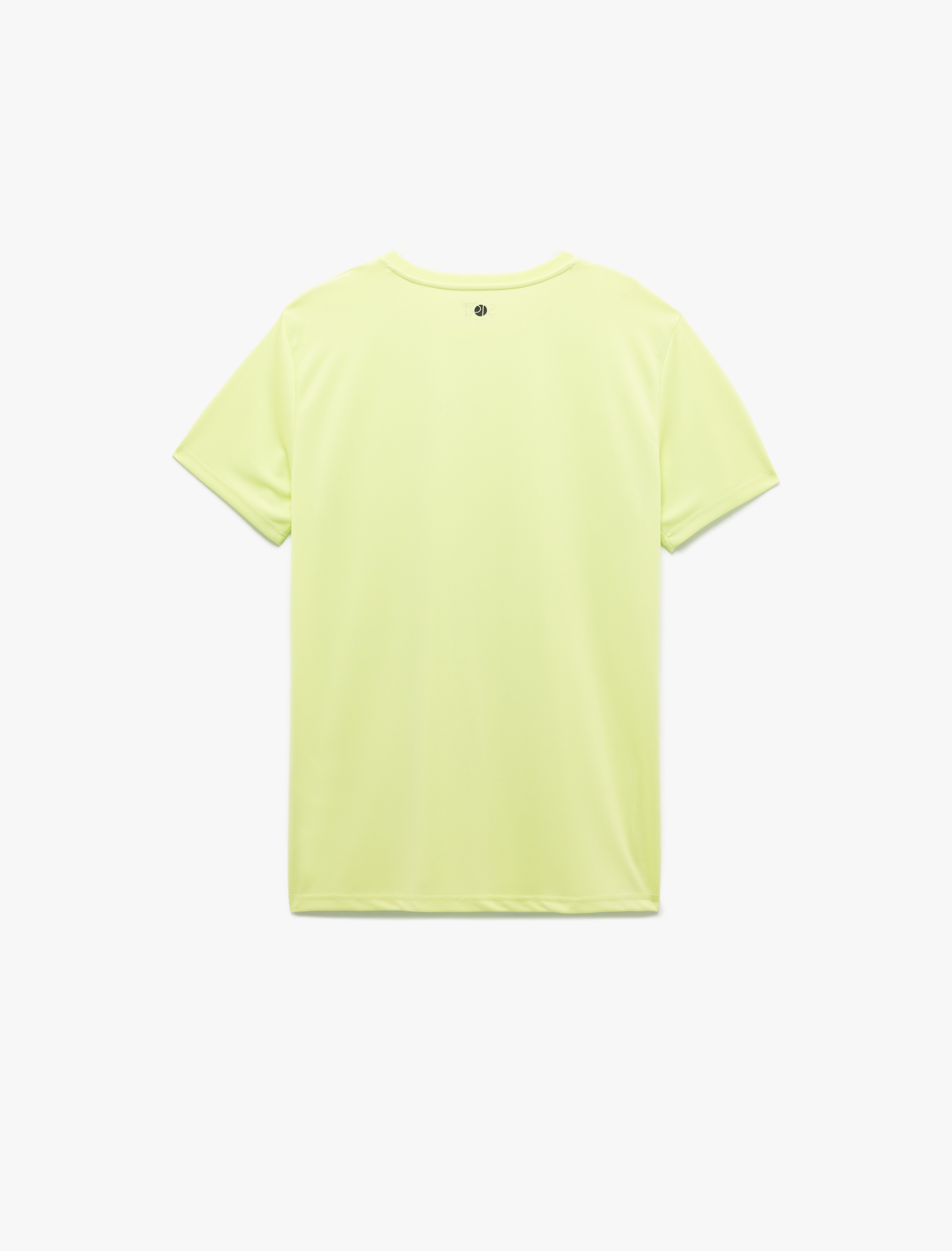   Kısa Kollu Regular Fit Bisiklet Yaka Baskılı Spor Tişört