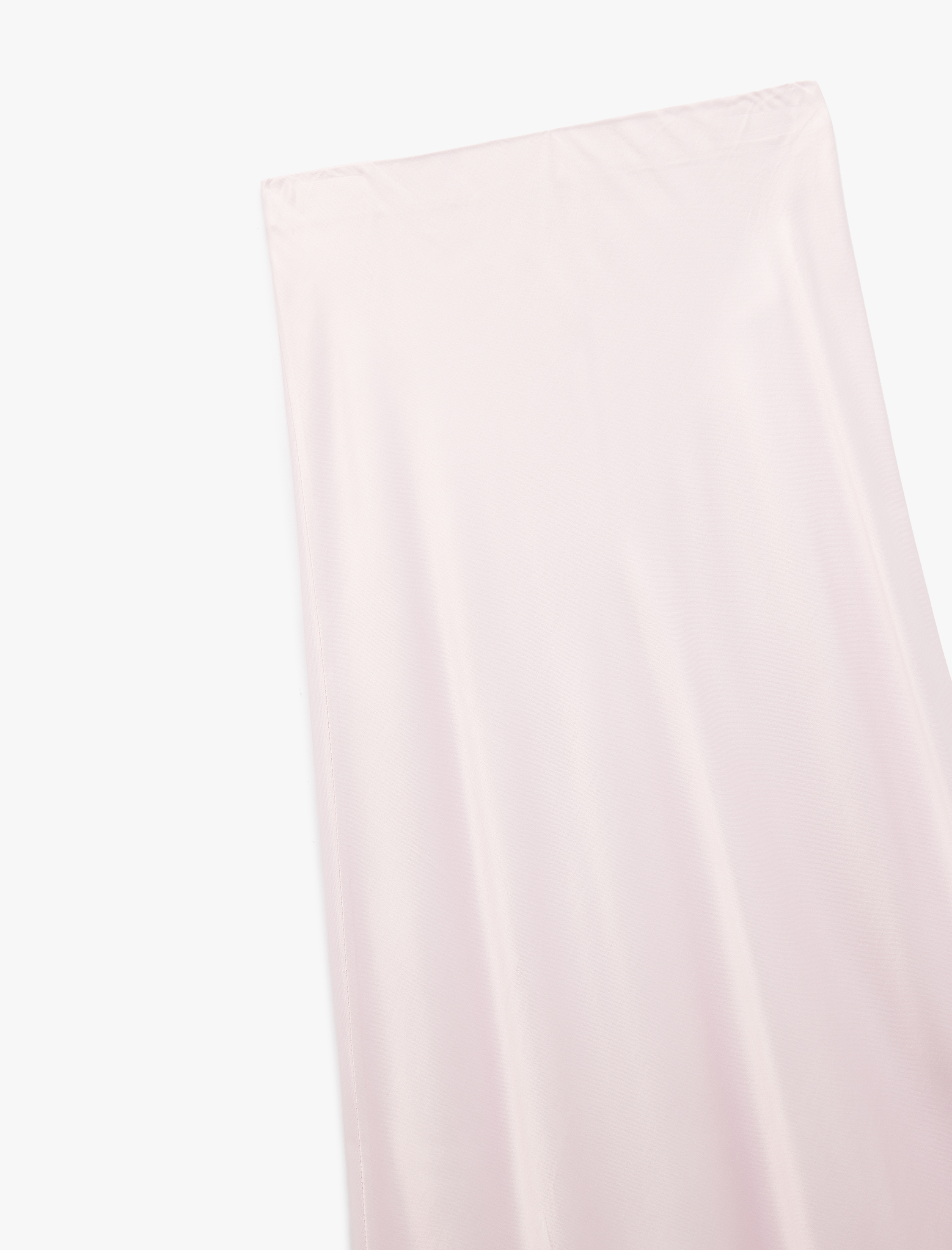   Viskon Kumaş Normal Bel Uzun Kloş Saten Etek