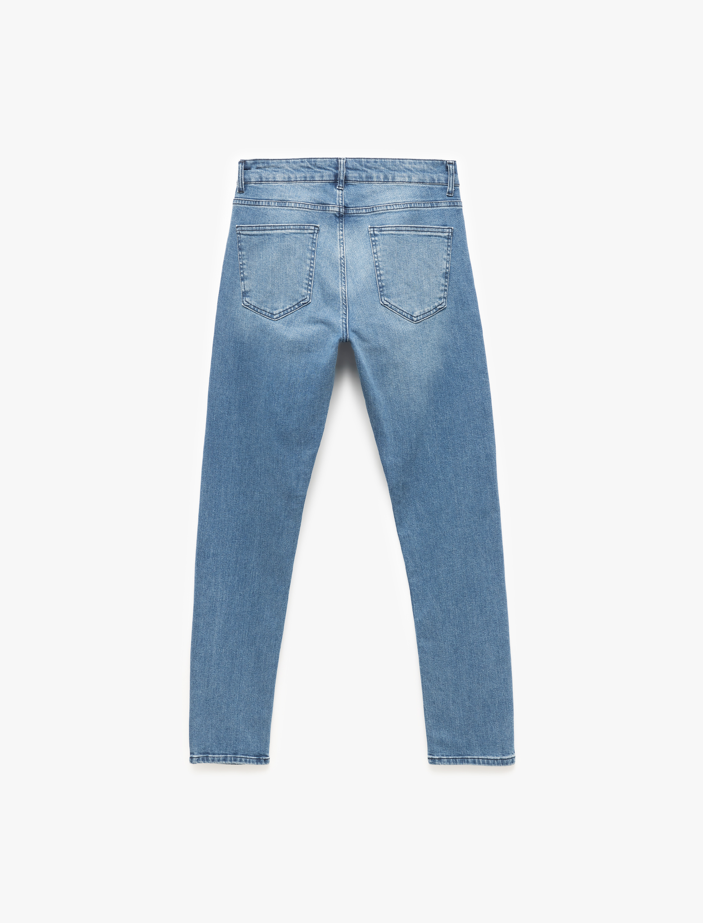   Normal Bel Pamuklu Slim Fit Jean Pantolon - Brad Jean
