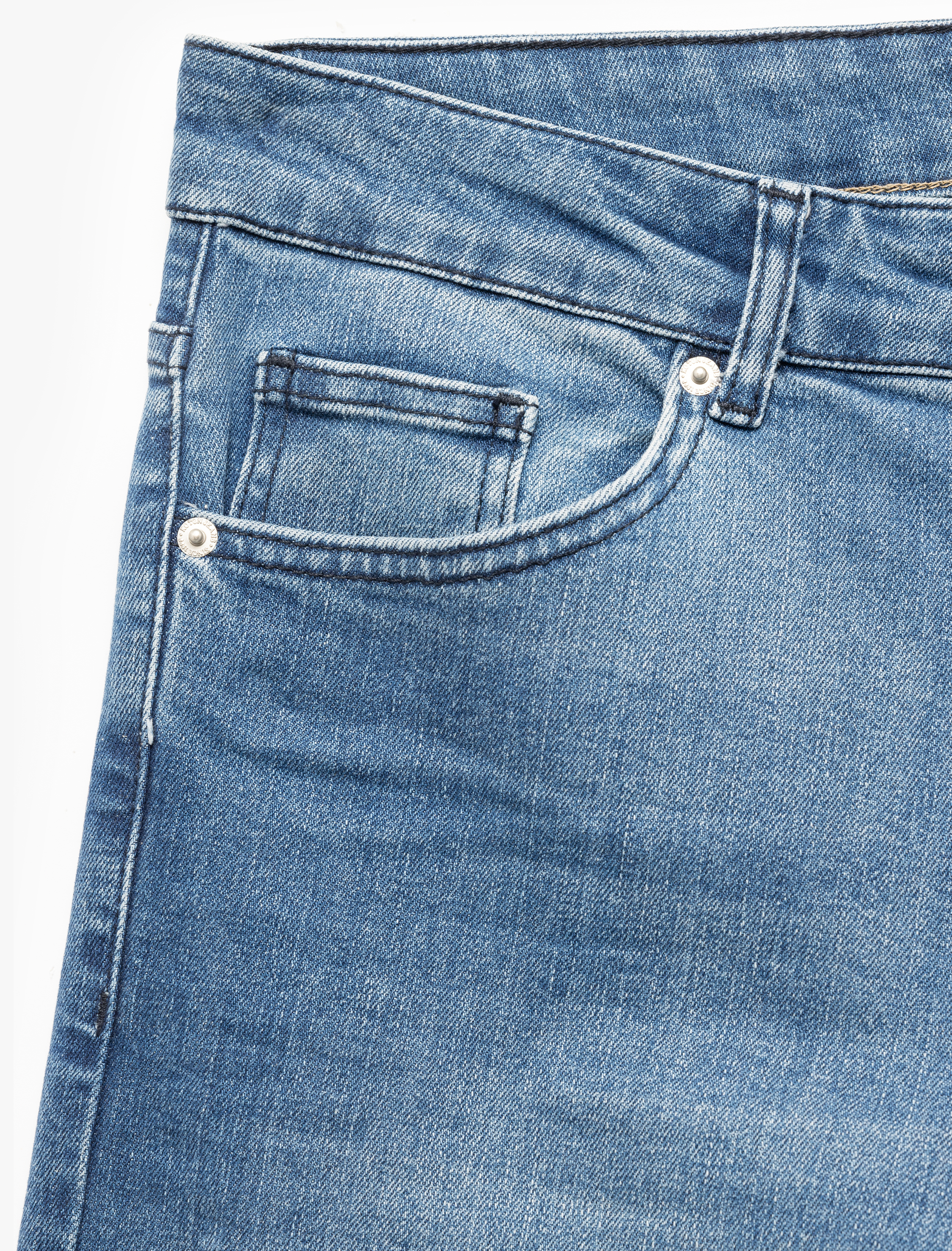   Normal Bel Pamuklu Slim Fit Jean Pantolon - Brad Jean