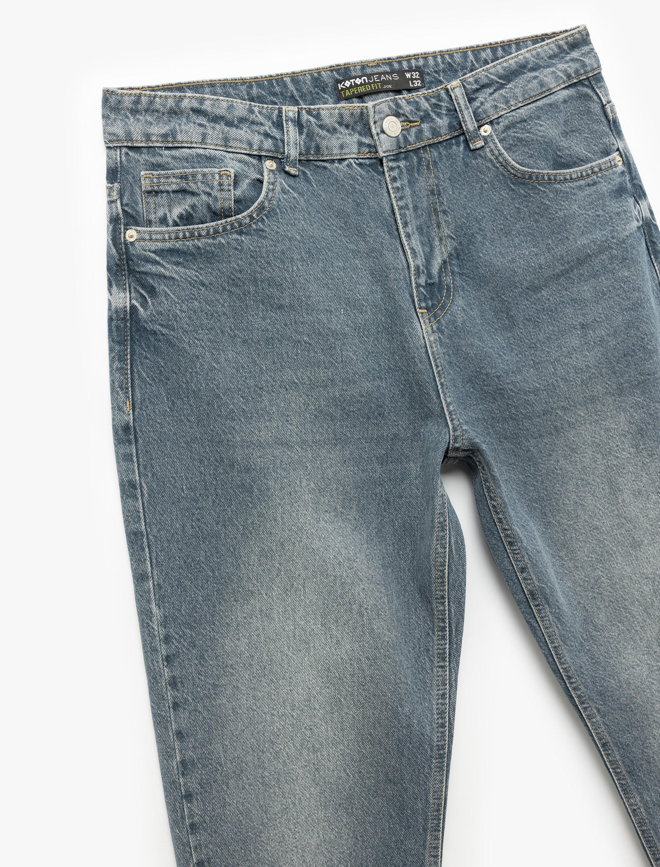   Normal Bel Pamuklu Tapered Fit Jean Pantolon - Joe Jean