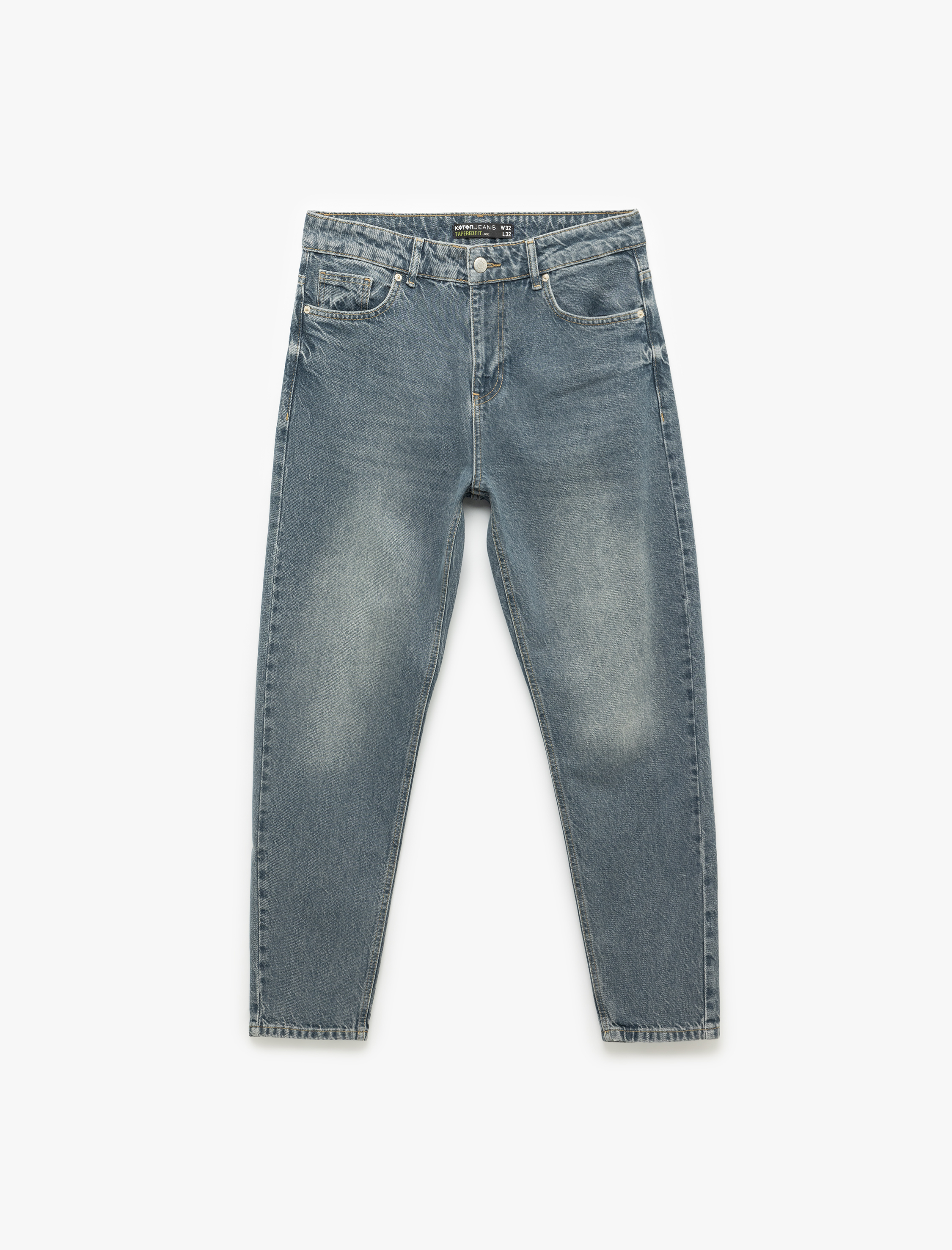   Normal Bel Pamuklu Tapered Fit Jean Pantolon - Joe Jean
