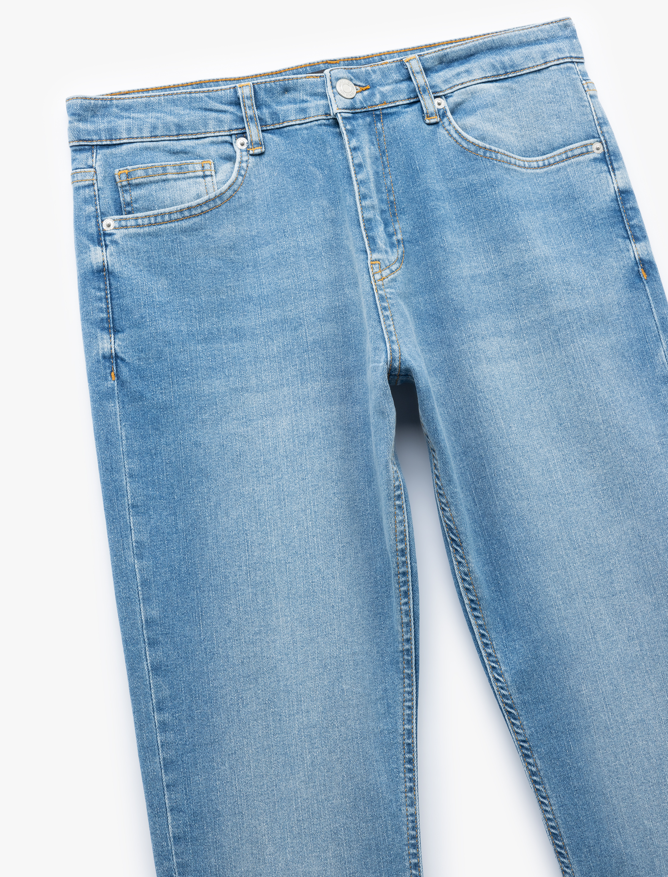   Normal Bel Cep Detaylı Slim Fit Jean Pantolon - Brad Jean
