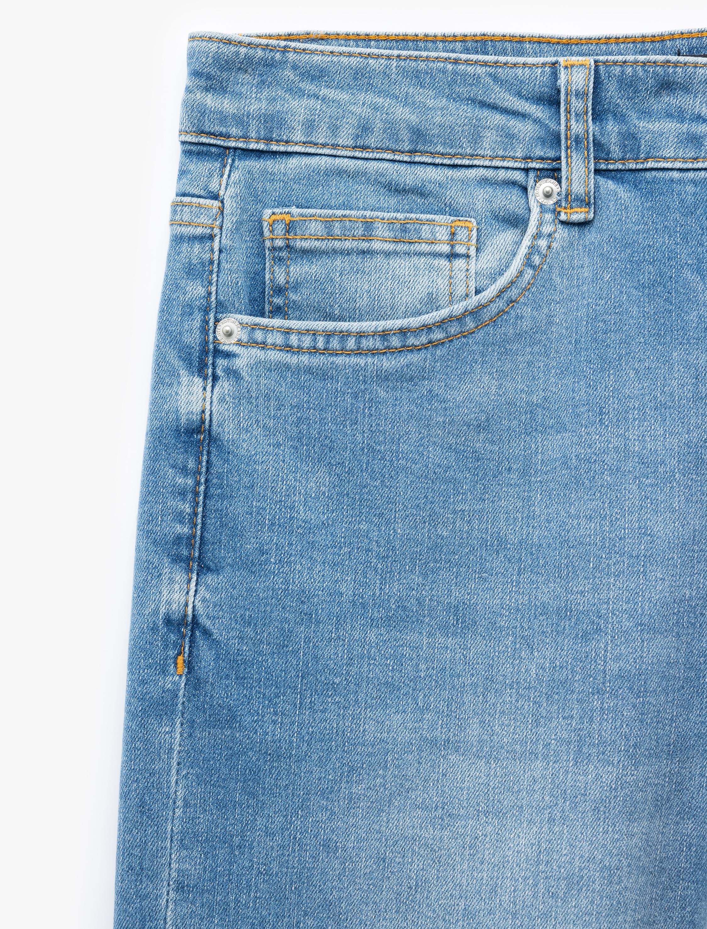   Normal Bel Cep Detaylı Slim Fit Jean Pantolon - Brad Jean