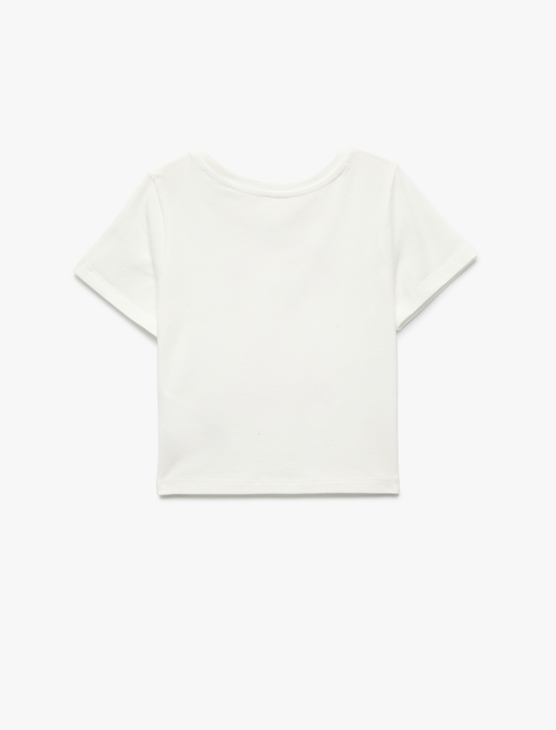  Kız Çocuk Crop T-shirt