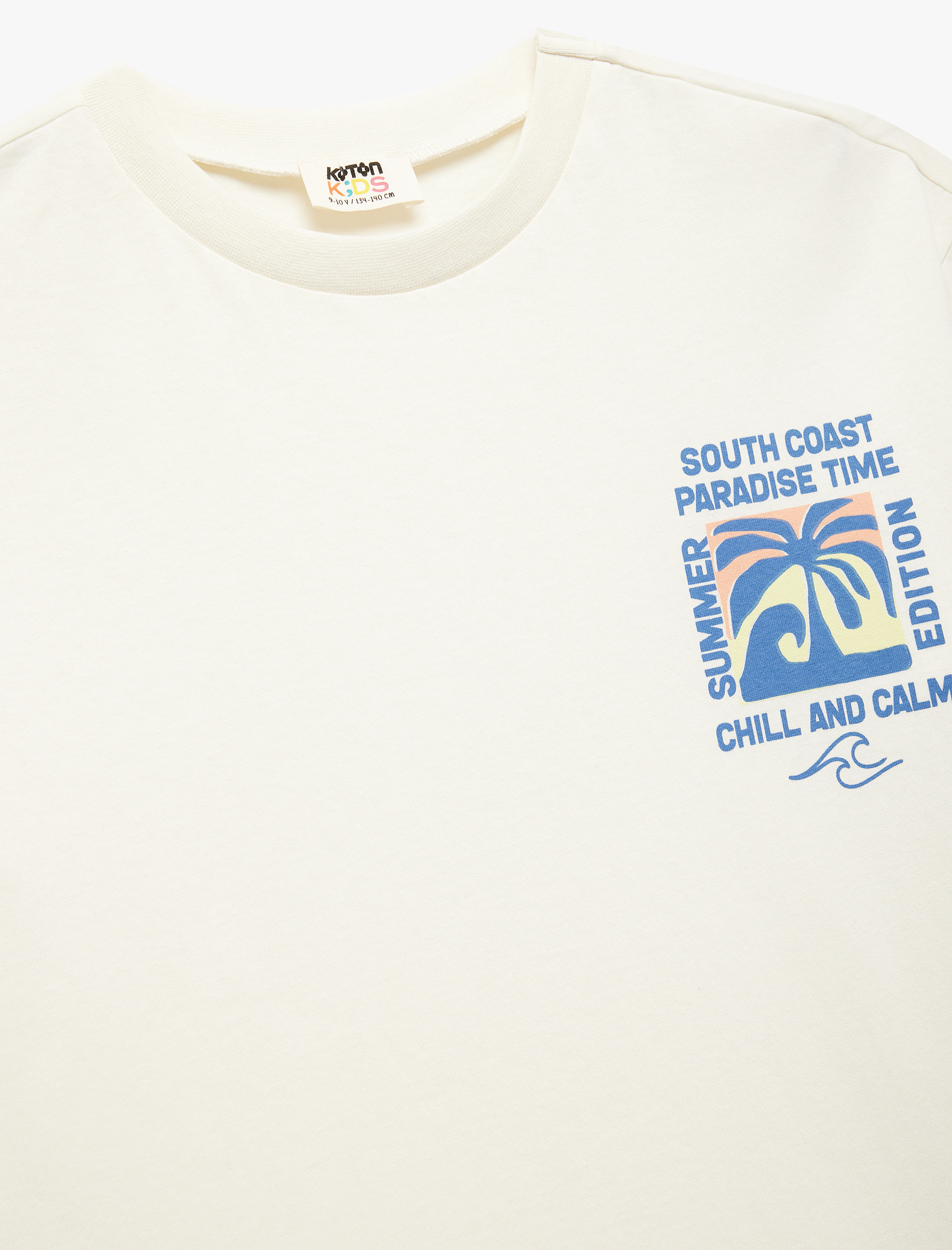  Erkek Çocuk Pamuklu Baskılı Kısa Kollu Bisiklet Yaka Tişört