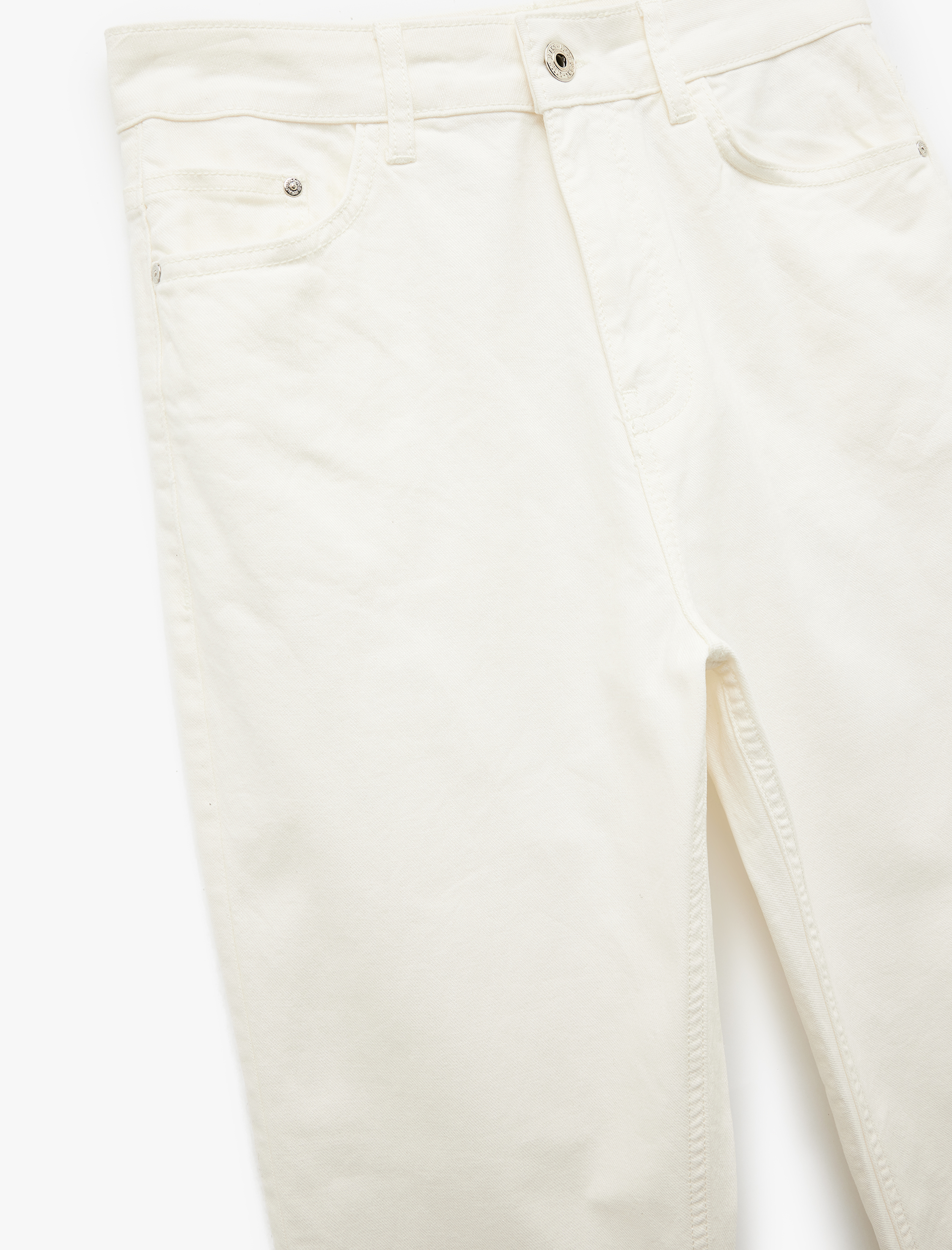   Yüksek Bel Kot Pantolon Dar Paça - Carmen Jeans