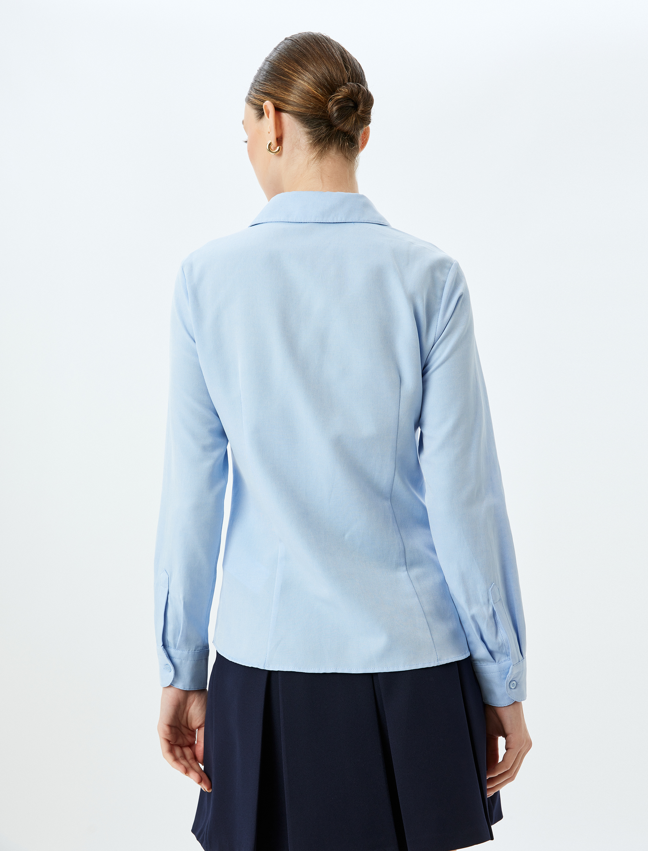   Regular Fit Uzun Kollu Basic Gömlek