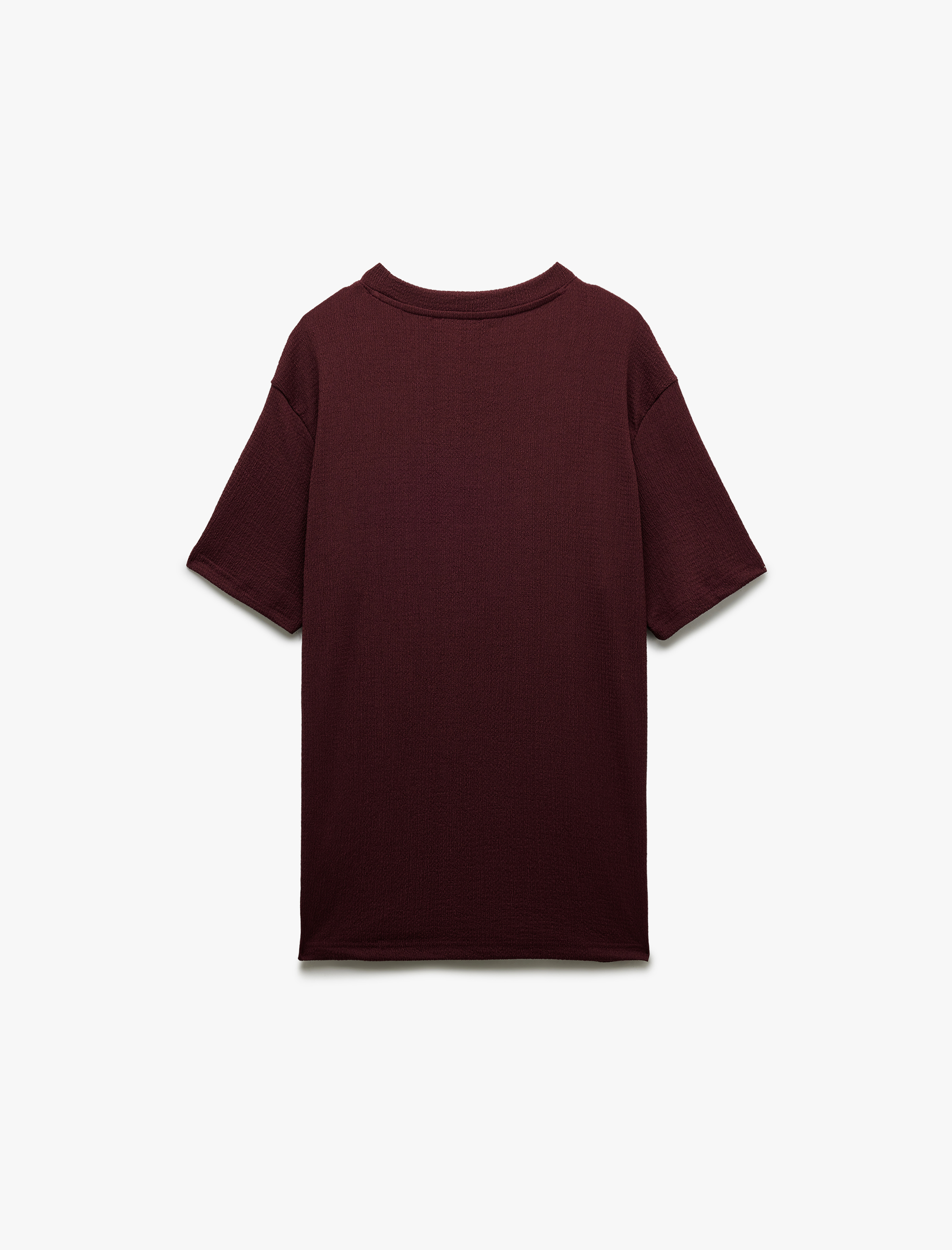   Bisiklet Yaka Regular Fit Kısa Kollu Basic Tişört