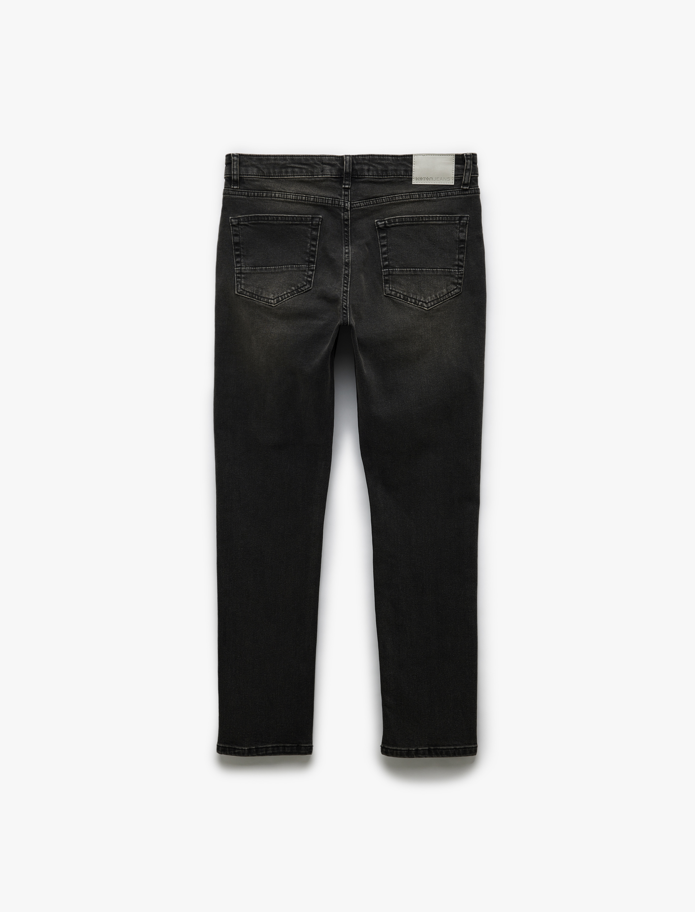  Normal Bel Pamuklu Cep Detaylı Slim Fit Jean Pantolon - Brad Jean