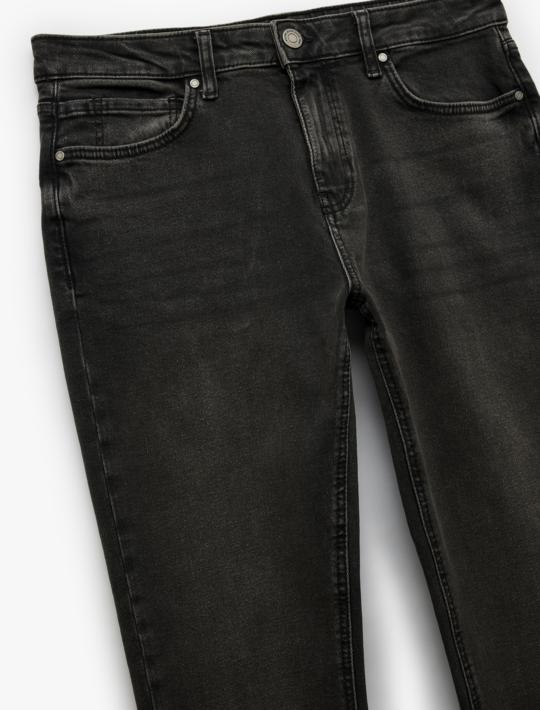   Normal Bel Pamuklu Cep Detaylı Slim Fit Jean Pantolon - Brad Jean