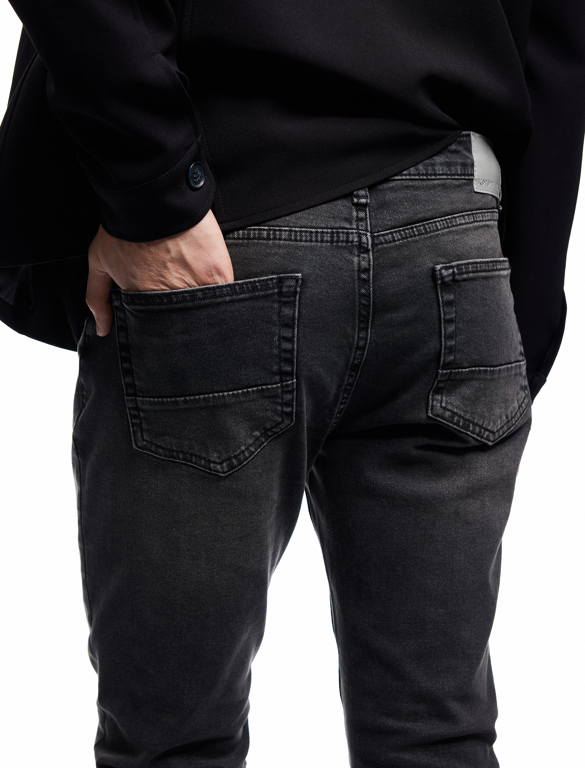   Normal Bel Pamuklu Cep Detaylı Slim Fit Jean Pantolon - Brad Jean