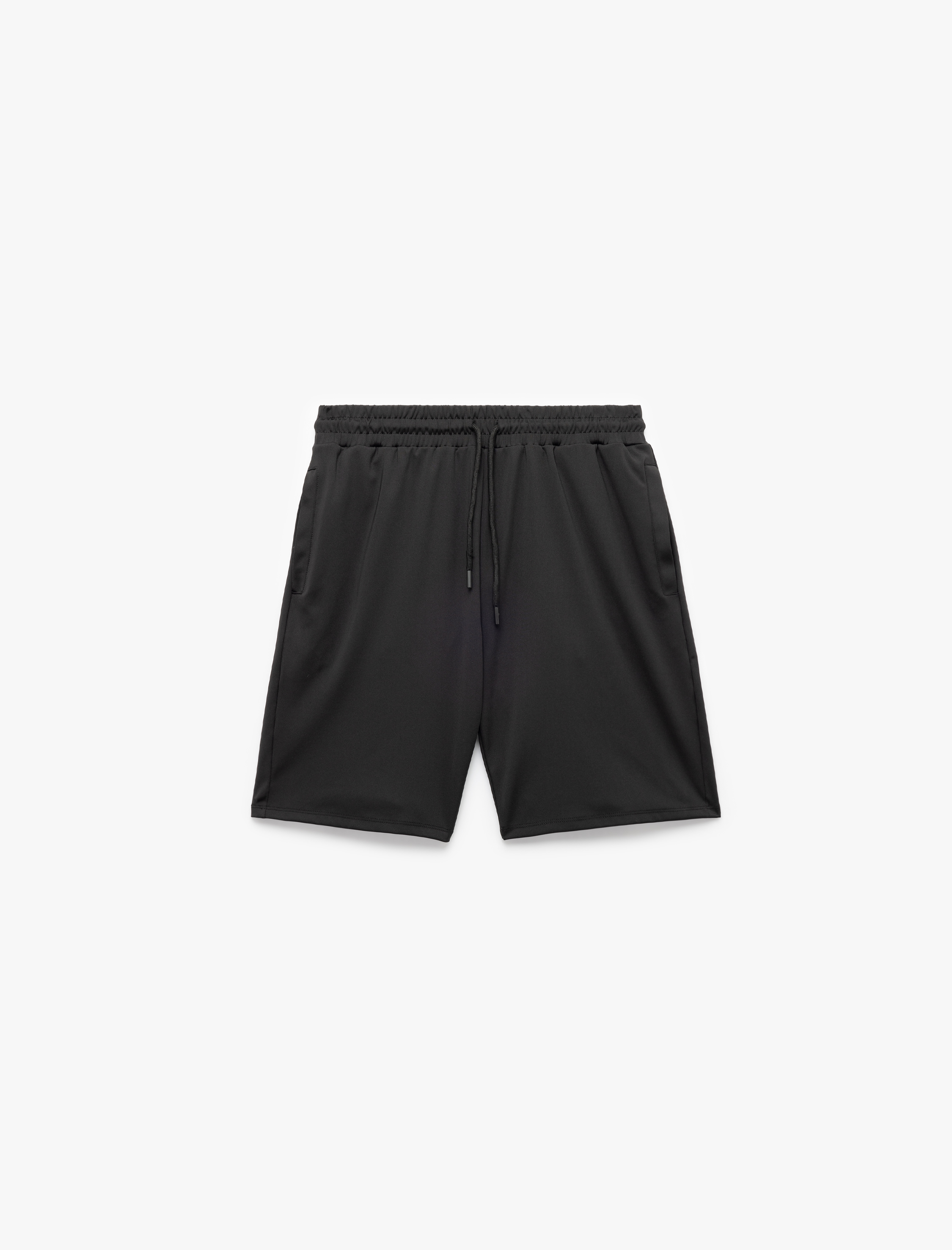   Beli Bağcıklı Cep Detaylı Baskılı Spor Şort