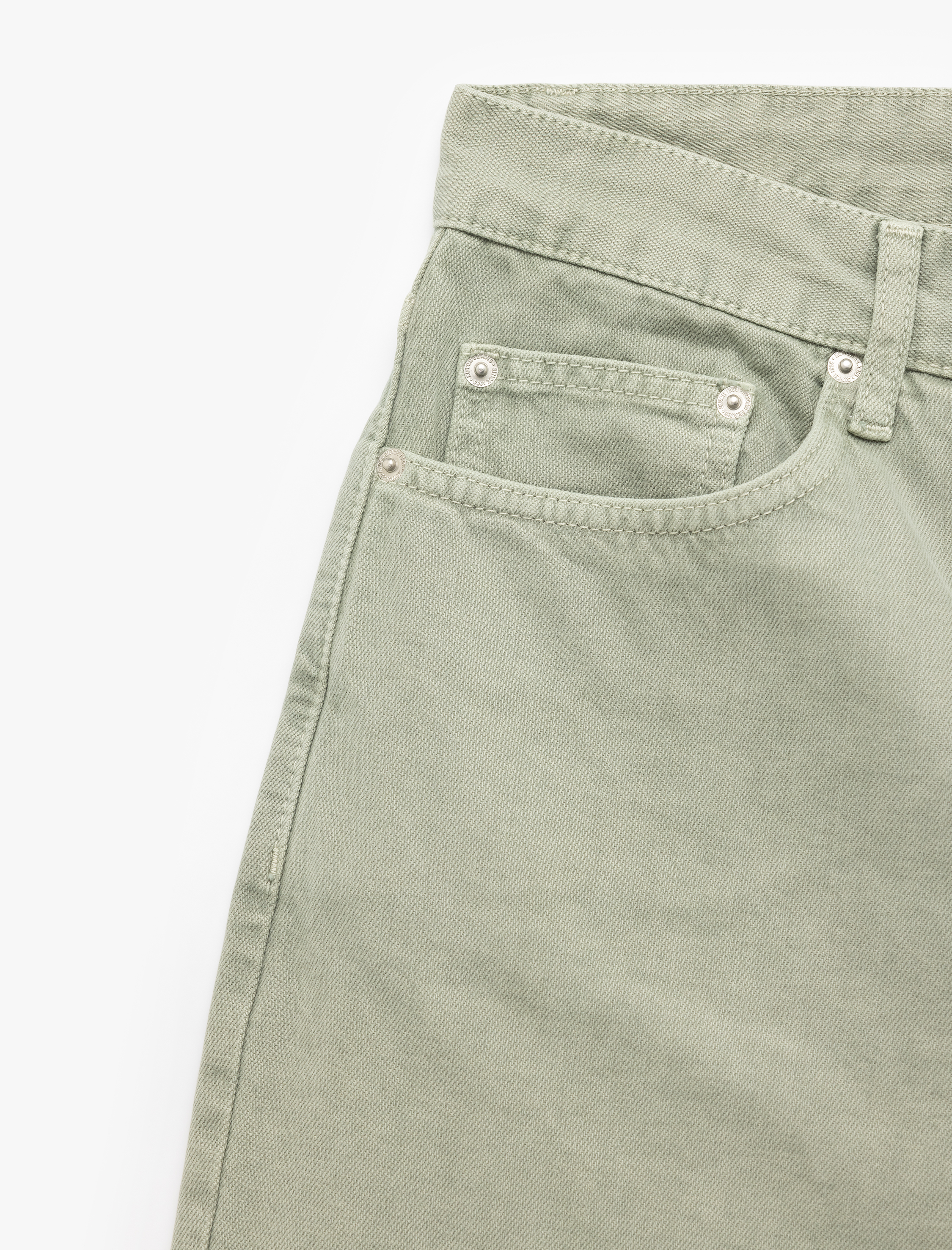   Normal Bel Pamuklu Cep Detaylı Bermuda Loose Fit Jean Şort