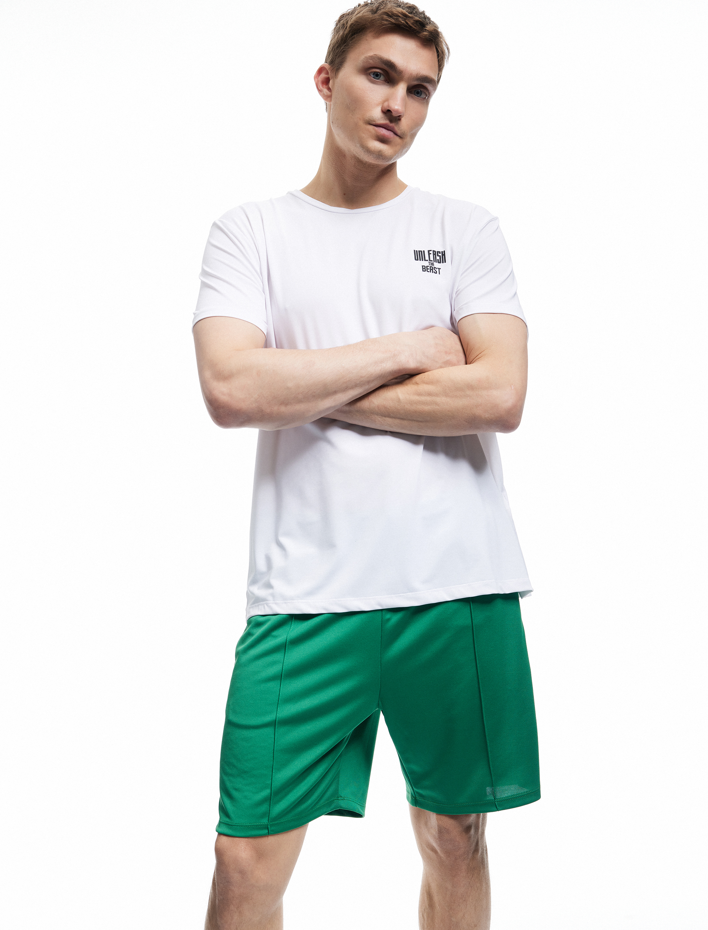 Cep Detaylı Nervürlü Beli Bağcıklı Oversize Spor Şort