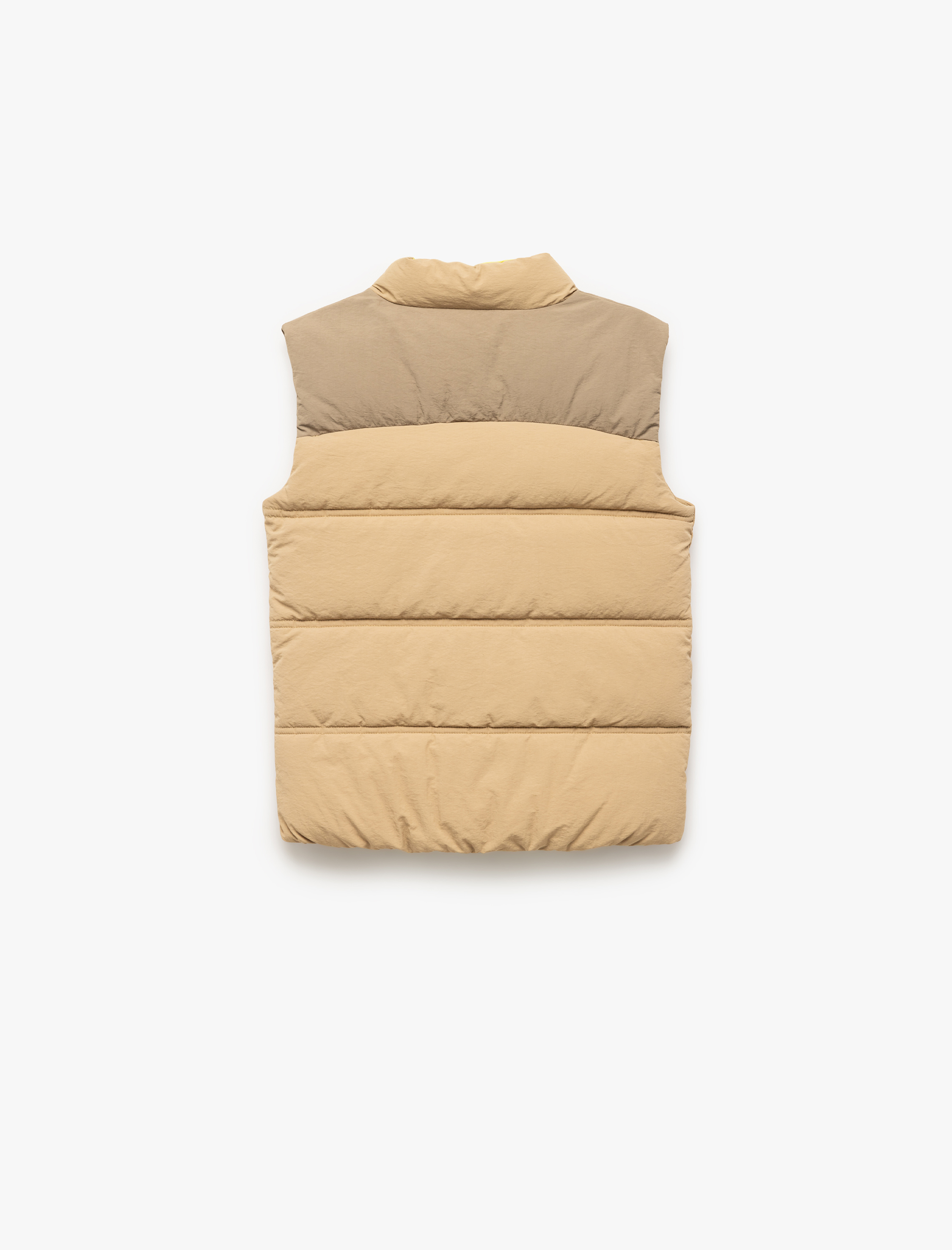  Erkek Çocuk Dik Yaka Kolsuz Fermuarlı Cepli Şişme Yelek