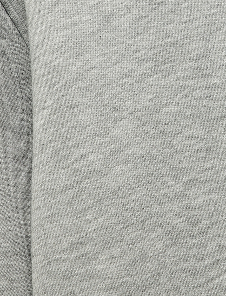   Şardonlu Uzun Kollu Basic Kapşonlu Sweatshirt