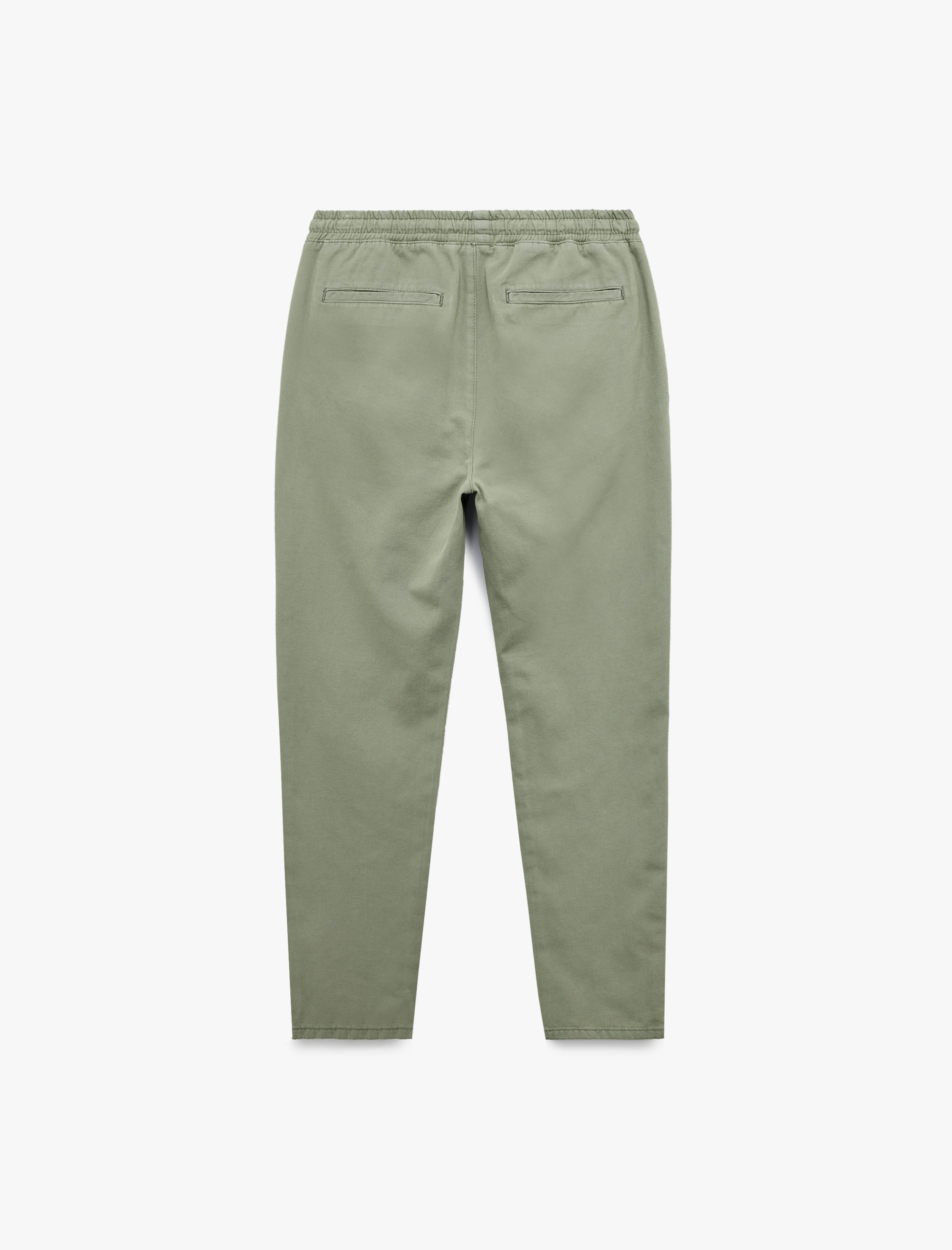   Beli Bağcıklı Pamuklu Cep Detaylı Kanvas Chino Pantolon