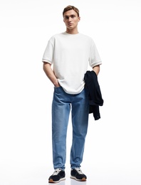Pamuklu Normal Bel Tapered Fit Jean Pantolon - Joe Jean