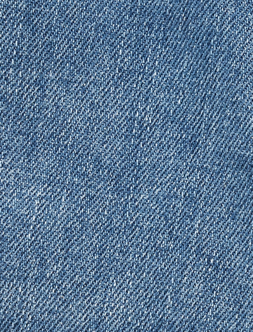   Normal Bel Pamuklu Cep Detaylı Straight Fit Jean Pantolon - Mark Jean