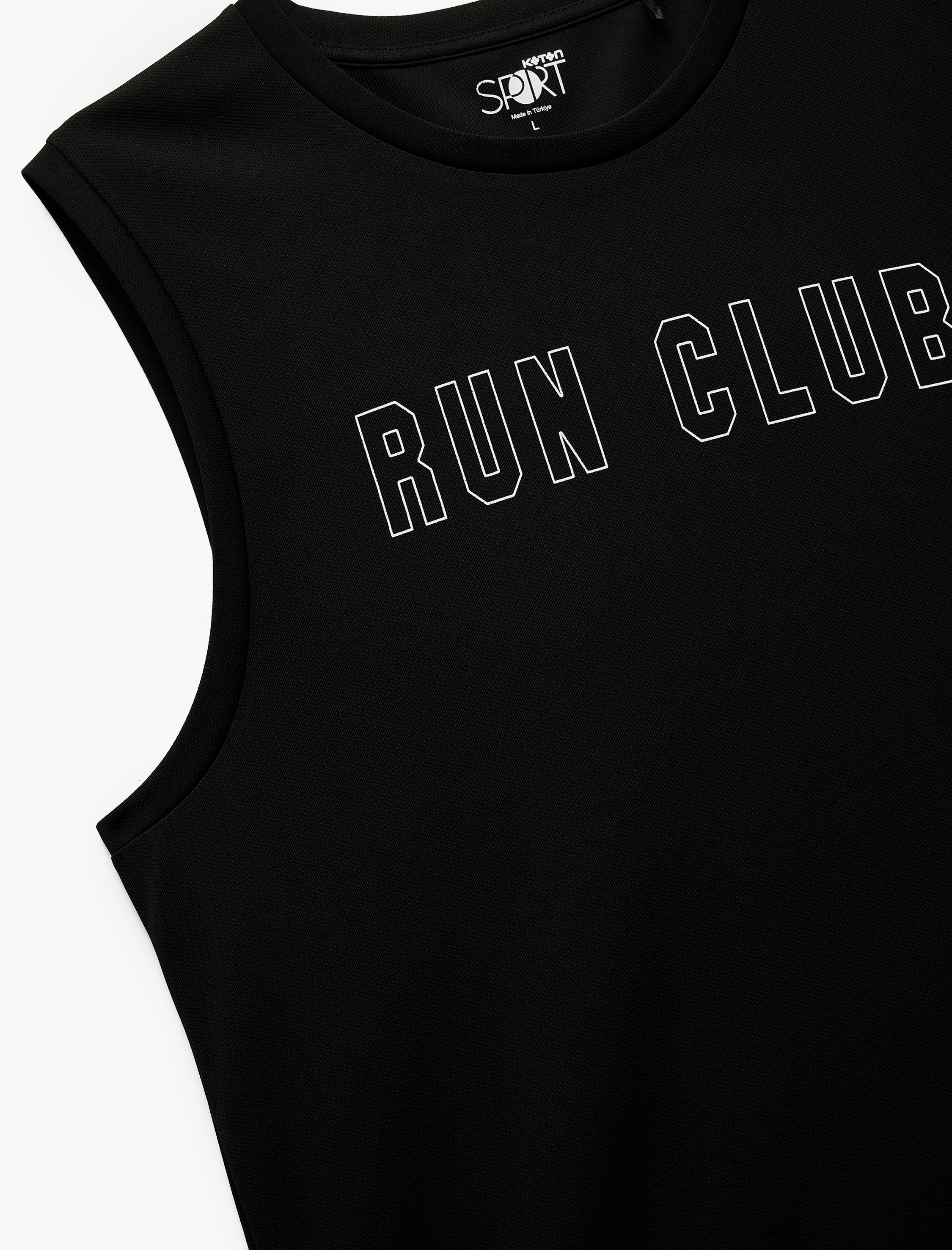   Bisiklet Yaka Baskılı Kolsuz Spor Atlet