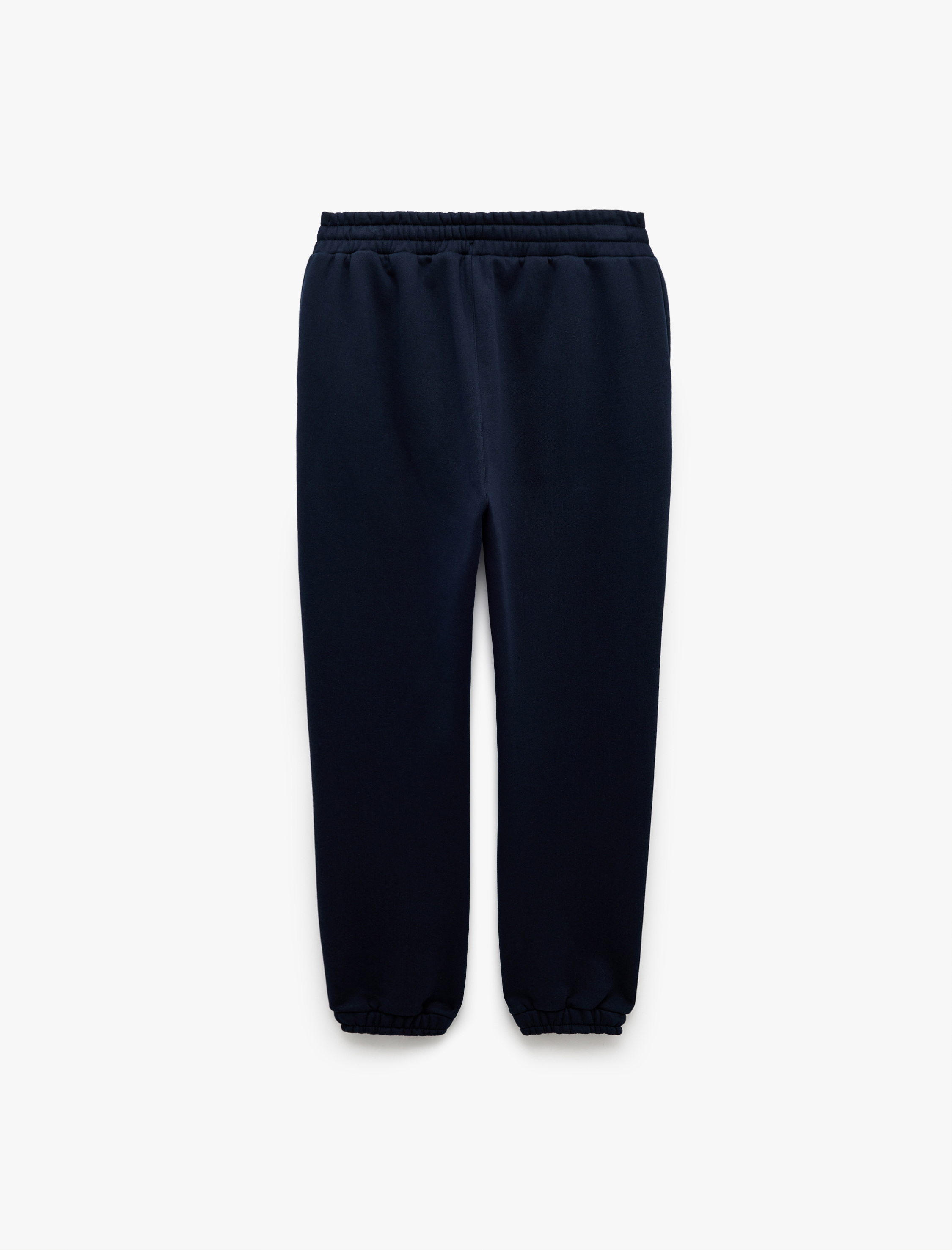   Beli Bağcıklı Şardonlu Cep Detaylı Jogger Kışlık Eşofman Altı