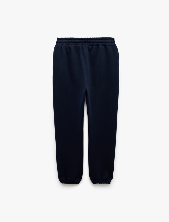  Beli Bağcıklı Şardonlu Cep Detaylı Jogger Eşofman Altı