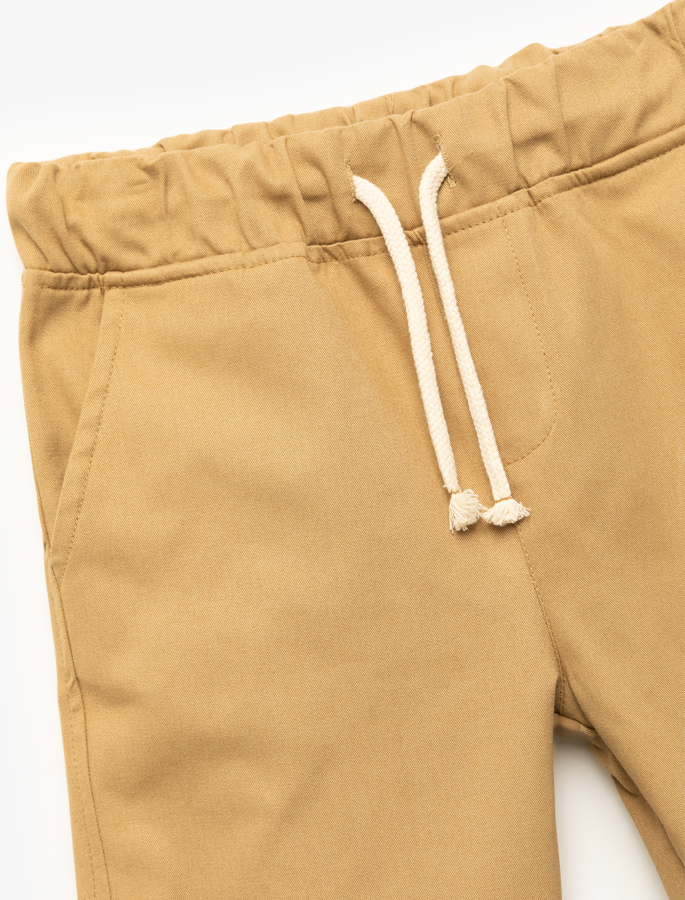  Erkek Çocuk Beli Bağcıklı Pamuklu Basic Şort