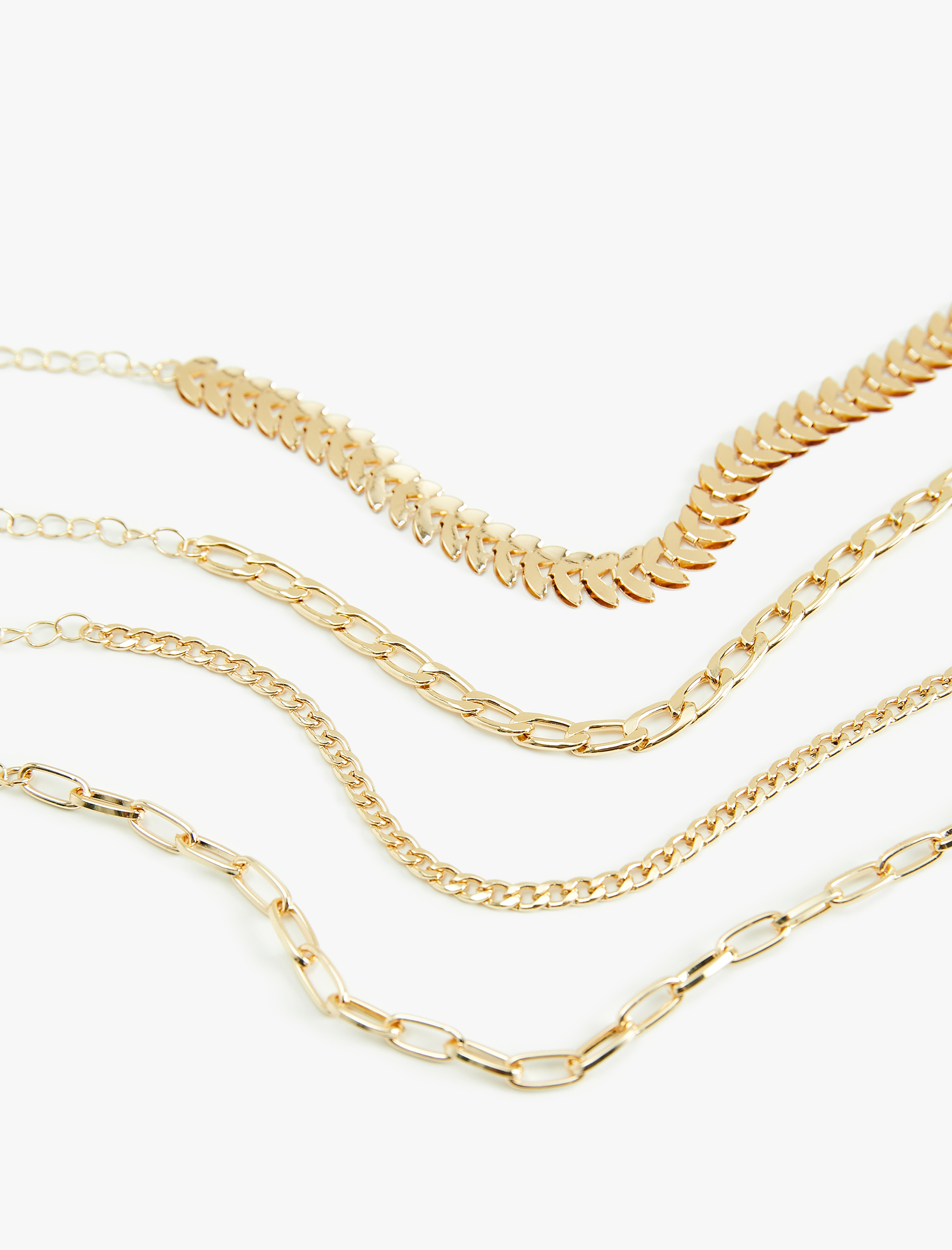 Kadın 4'lü Zincir Bileklik Seti