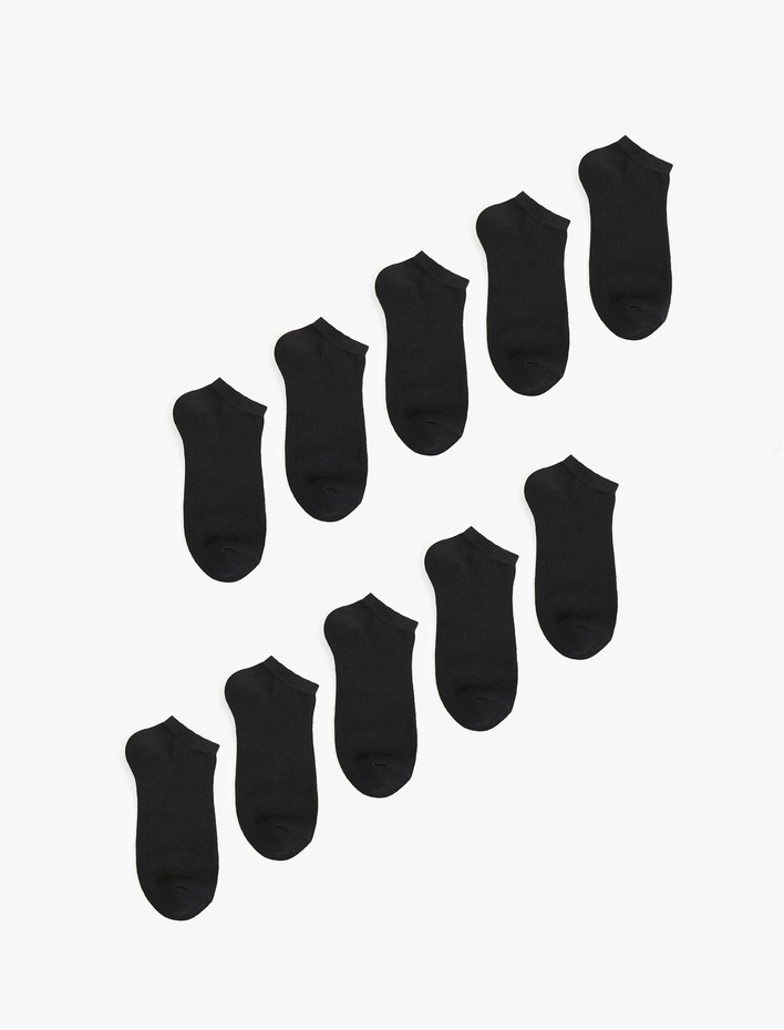 Erkek 10'lu Patik Çorap Seti
