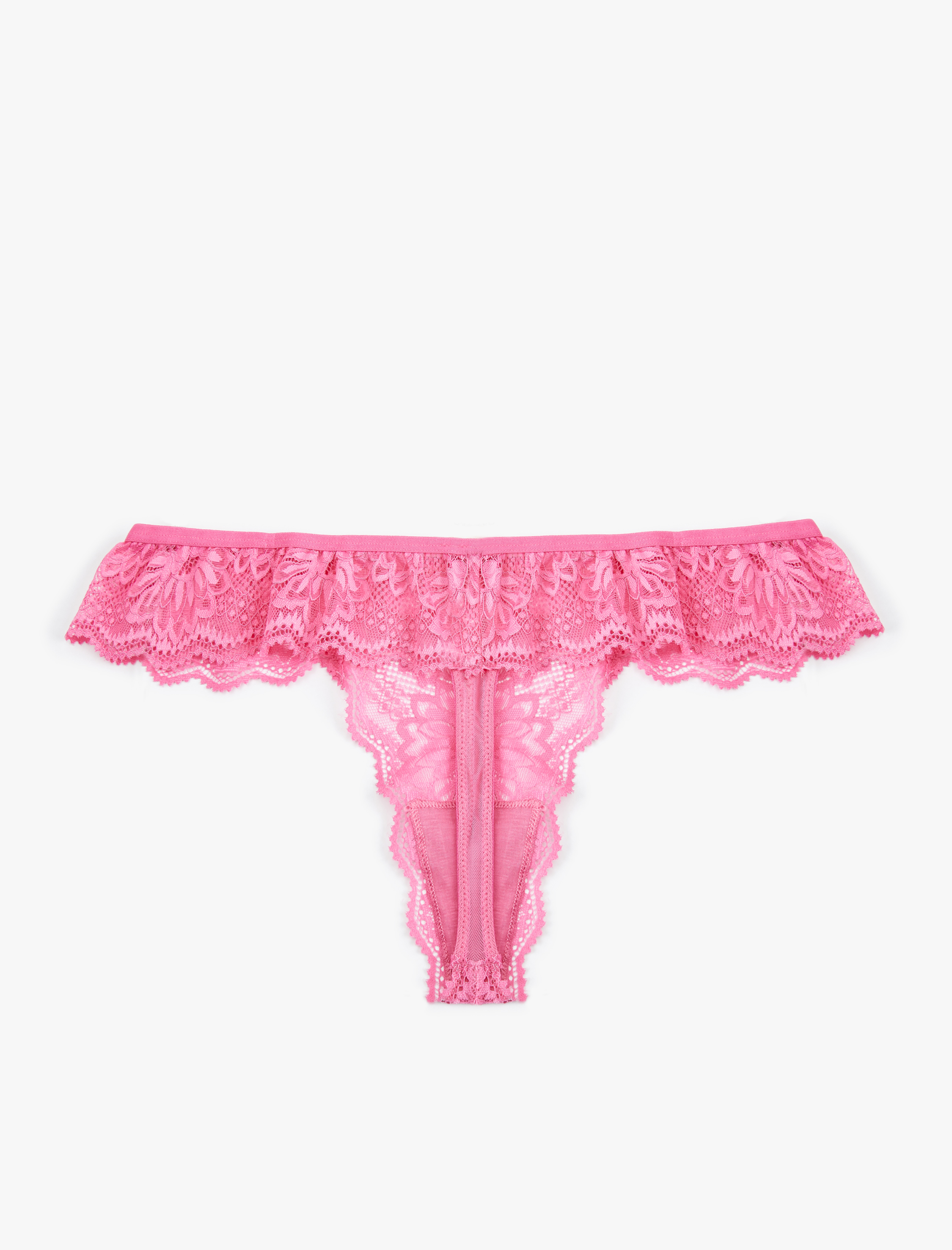   Rahat Kalıp Dantelli String Külot