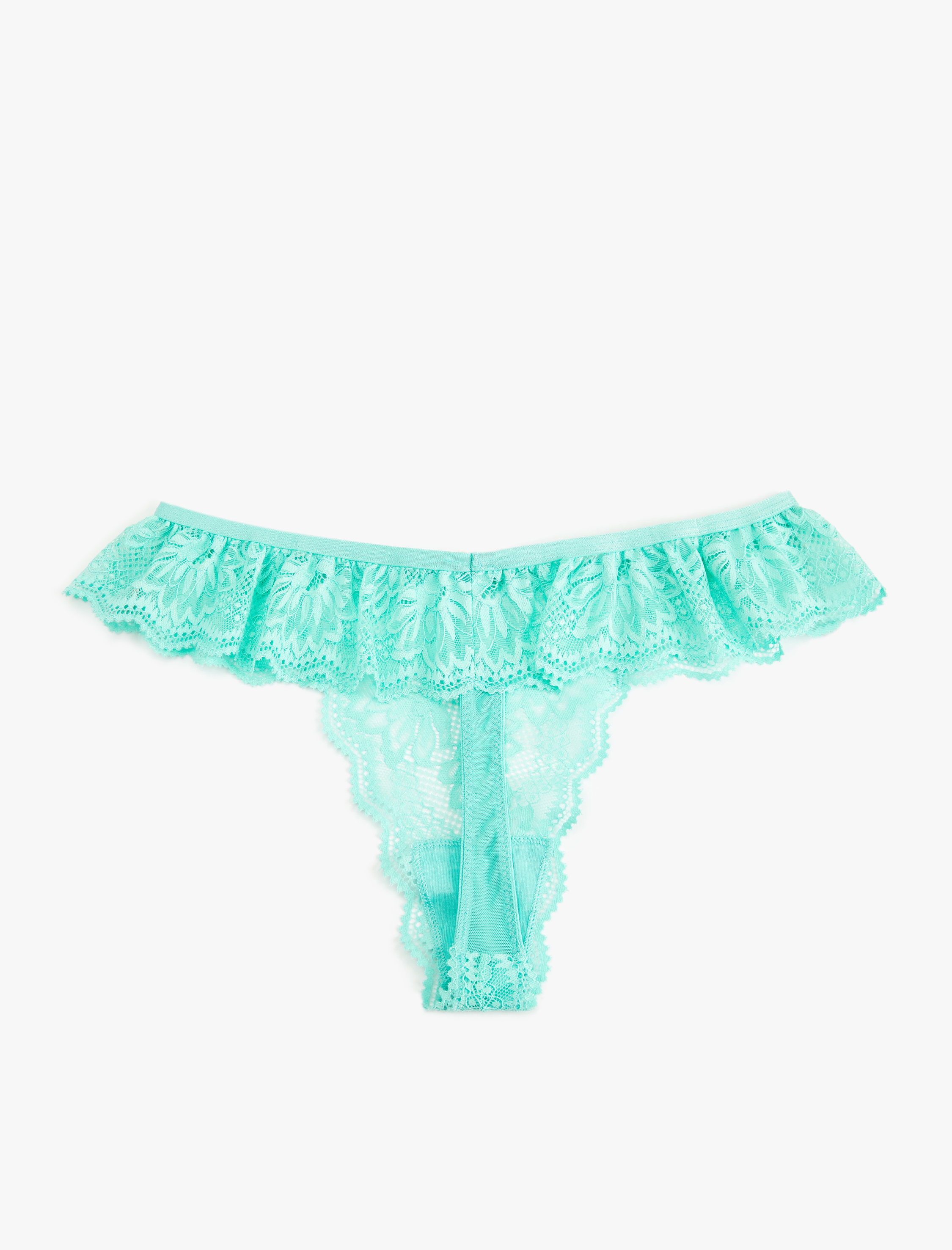   Rahat Kalıp Dantelli String Külot