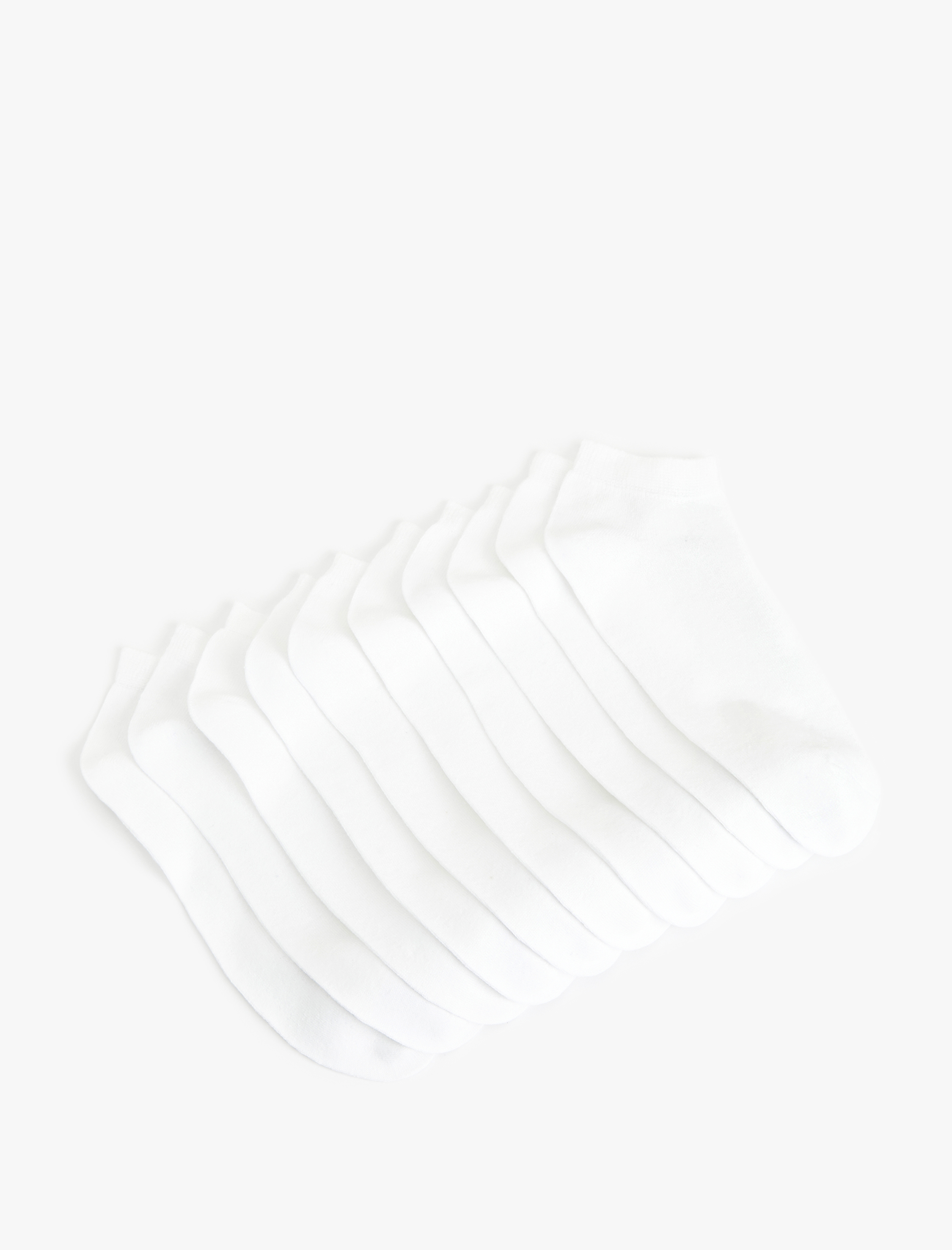  Erkek 10'lu Patik Çorap Seti