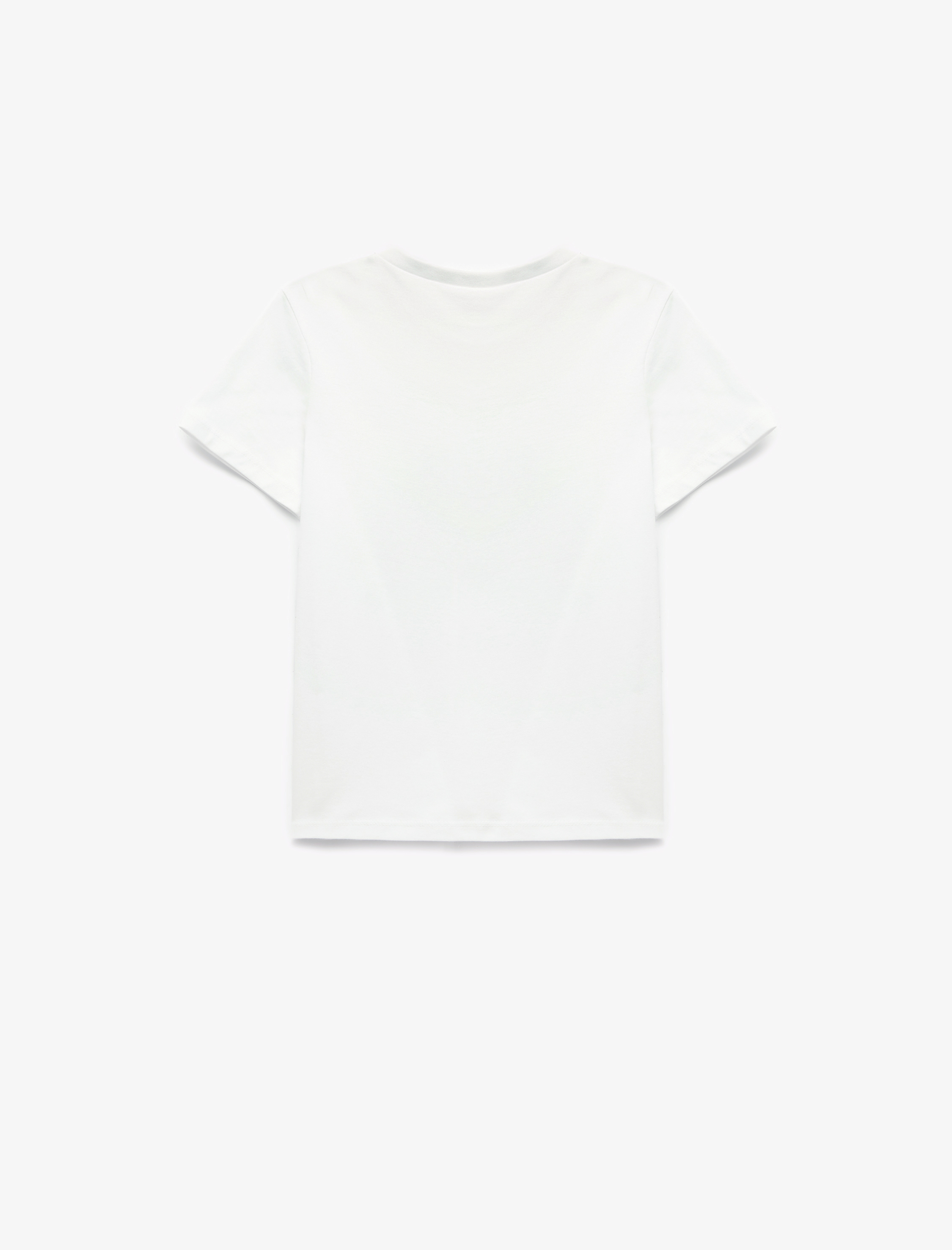  Erkek Çocuk Bisiklet Yaka Kısa Kollu Pamuklu Oyun Baskılı Tişört