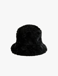 Peluş Bucket Şapka