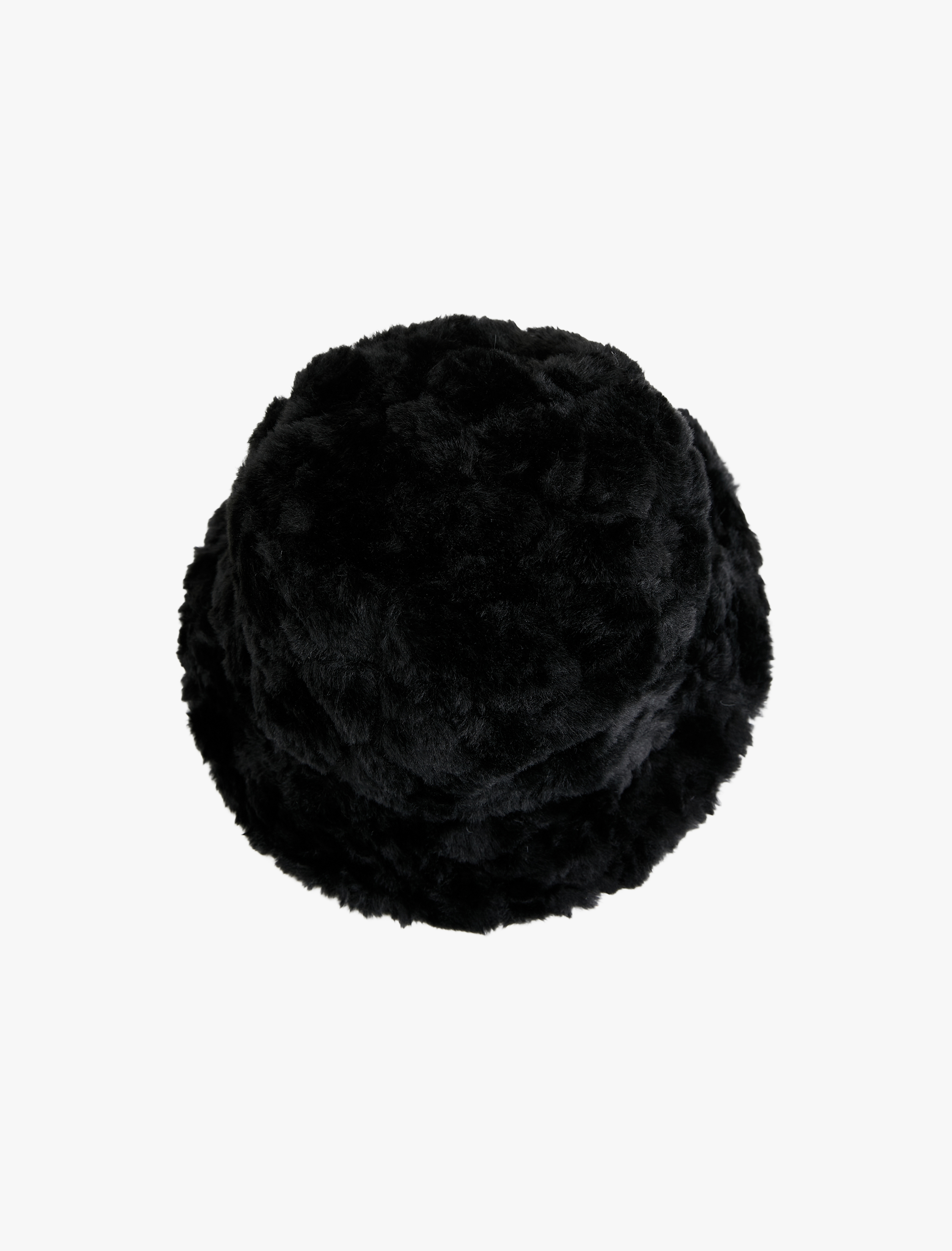  Kadın Peluş Bucket Şapka