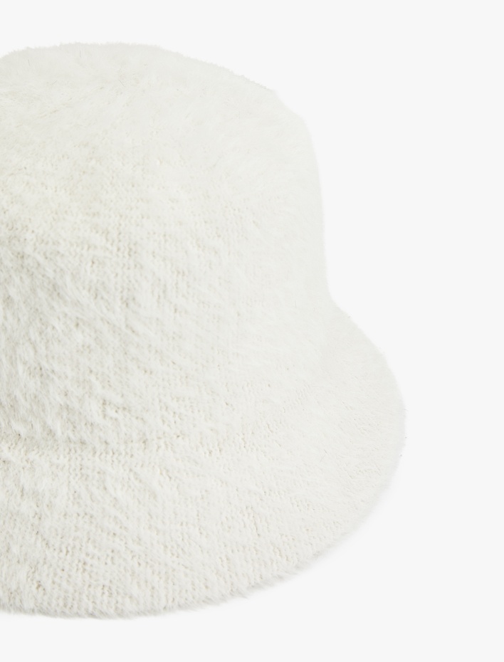 Kadın Peluş Bucket Şapka
