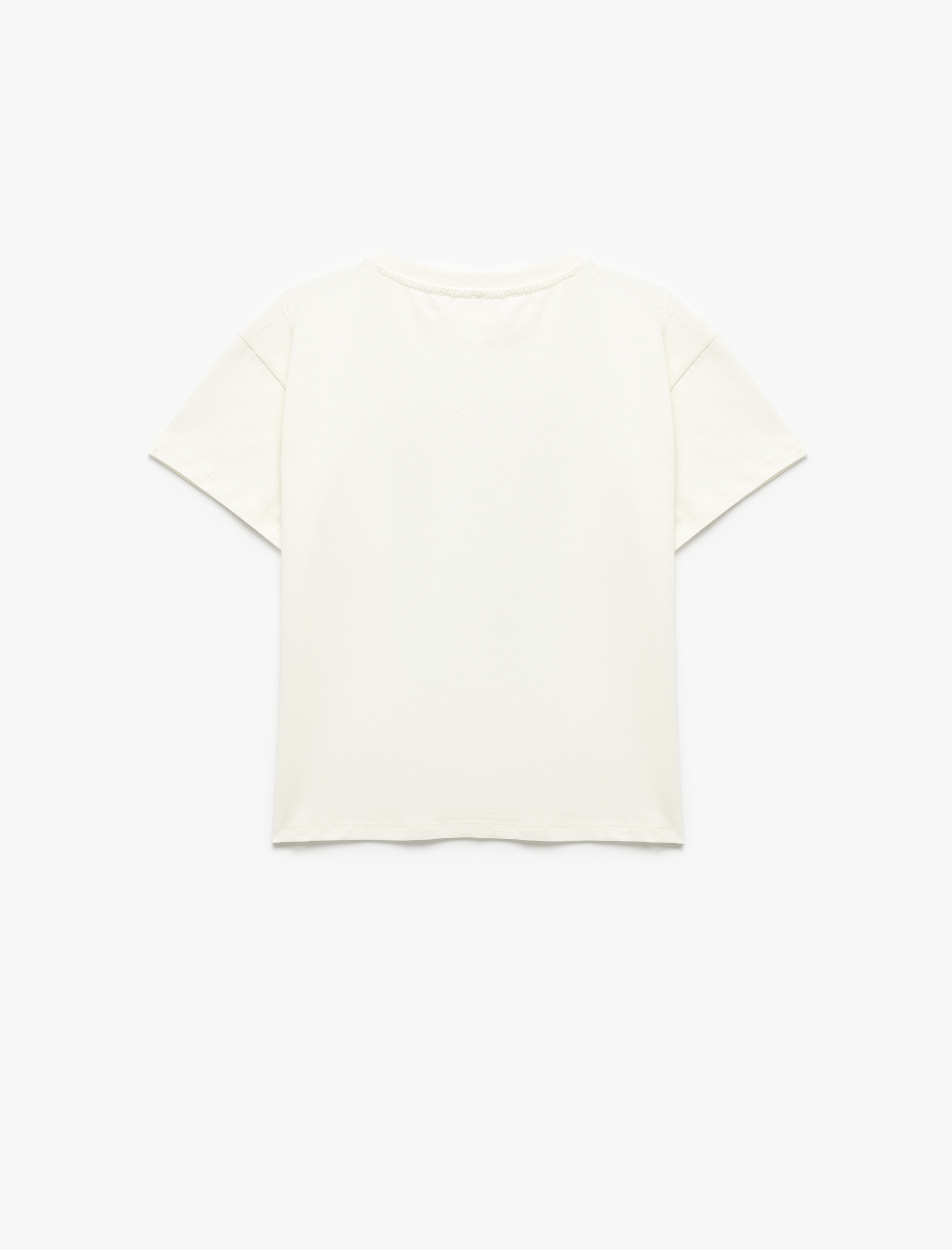  Erkek Çocuk Baskılı Bisiklet Yaka Kısa Kollu Pamuklu Oversize Tişört