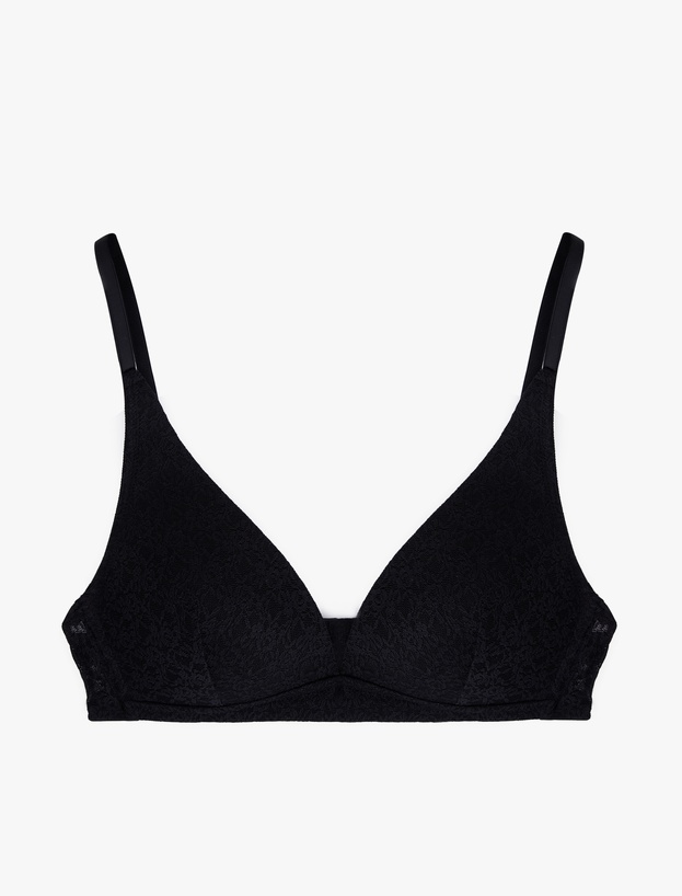 Rahat Kalıp Balensiz Dantelli Soft Bralet Sütyen_0