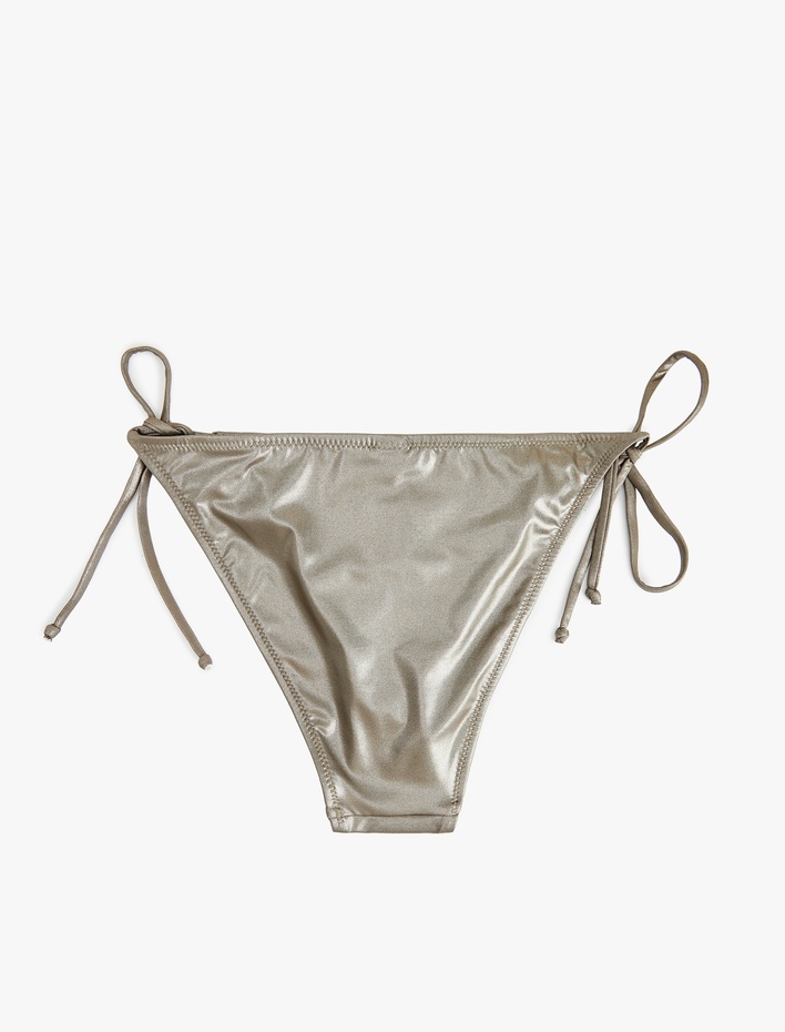  İpli Parlak Bikini Altı