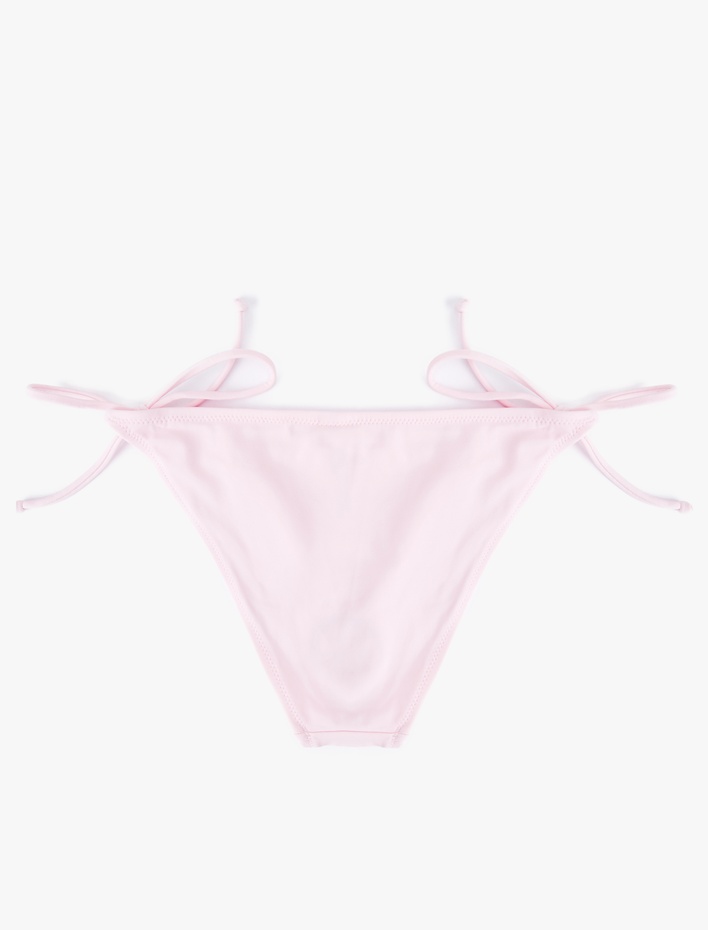  Yanları Bağlamalı İpli Bikini Altı