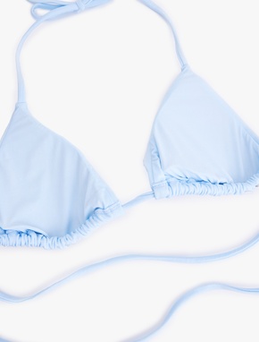 Koton X Sibil Çetinkaya - Taş Detaylı Üçgen Bikini Üstü_4