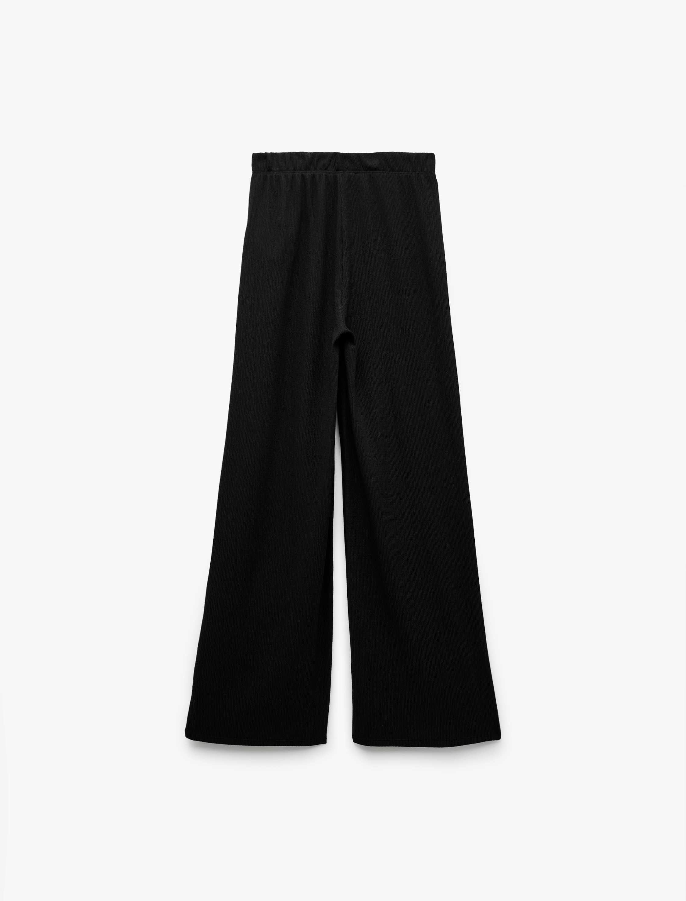   Beli Lastikli Bürümcük Geniş Paça Pantolon