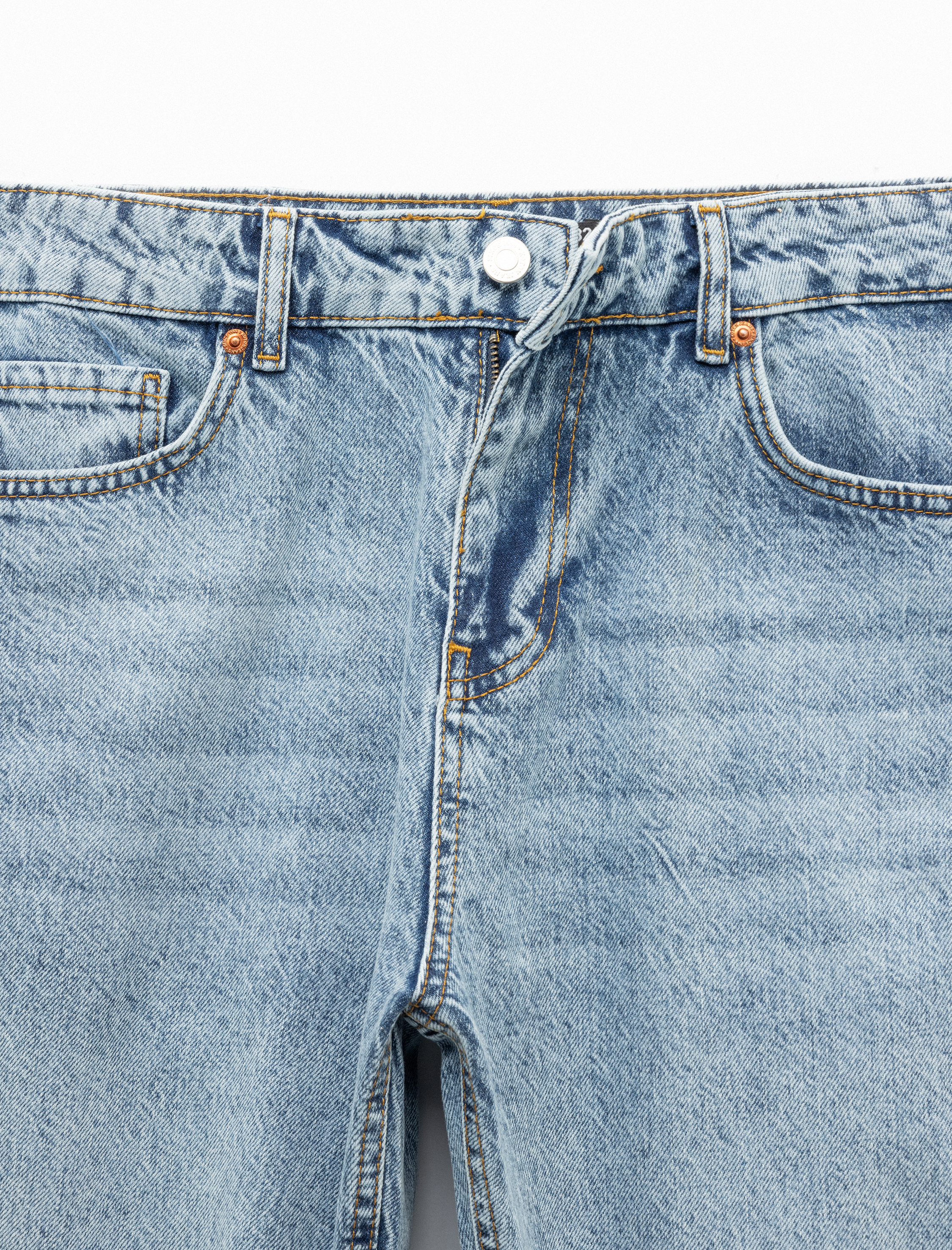  Pamuklu Cep Detaylı Normal Bel Tapered Jean Pantolon - Joe Jean