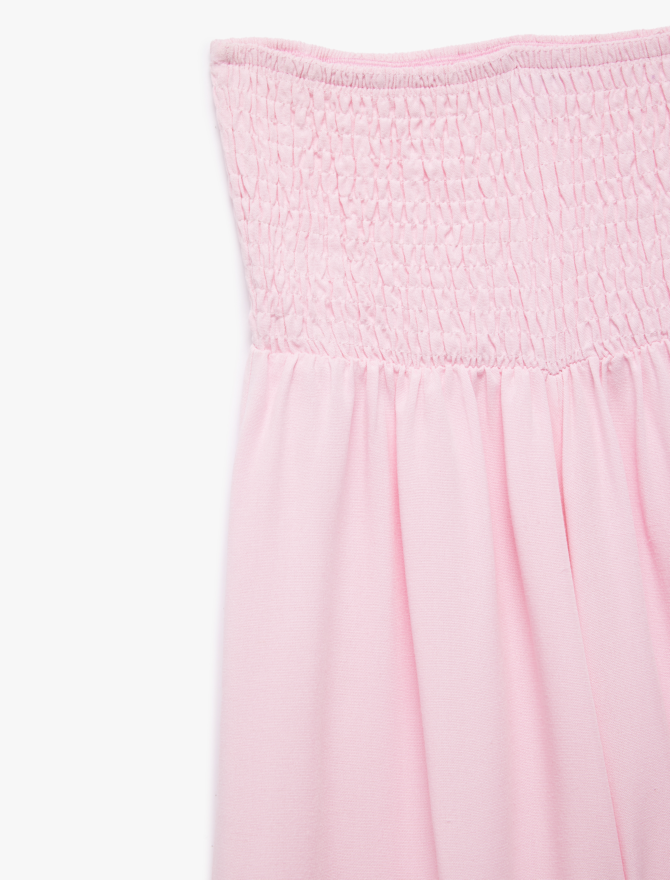   Koton X İnji - Beli Gipeli Rahat Kalıp Keten Karışımlı Geniş Paça Pantolon