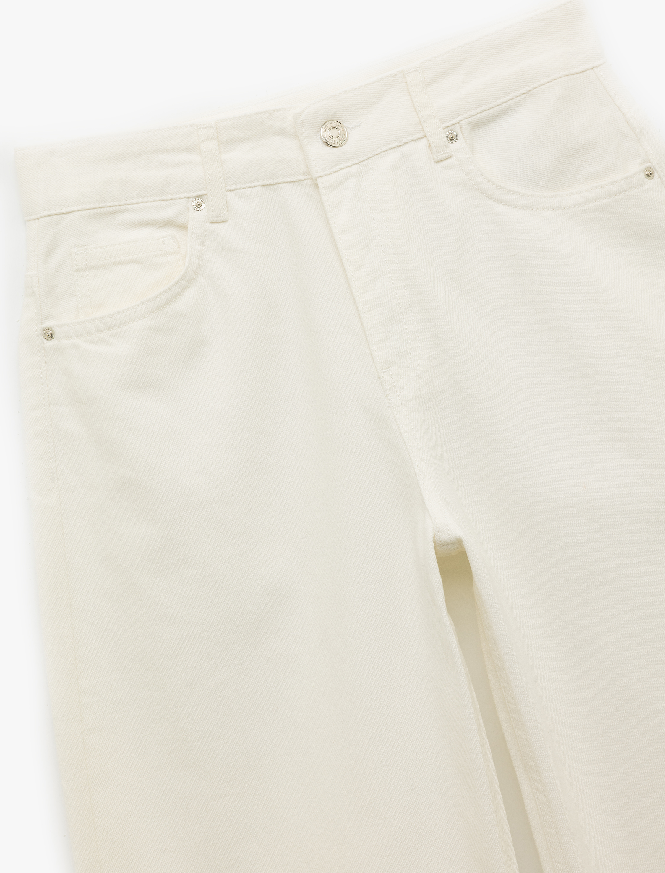 Bol Kalıp Geniş Paça Cepli Denim Pantolon - Loose Straight Fit Jean