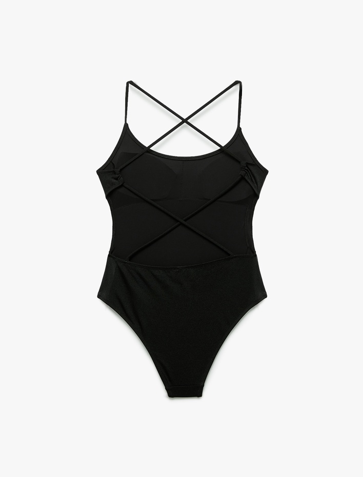  Çapraz Askılı Yüzücü Mayo